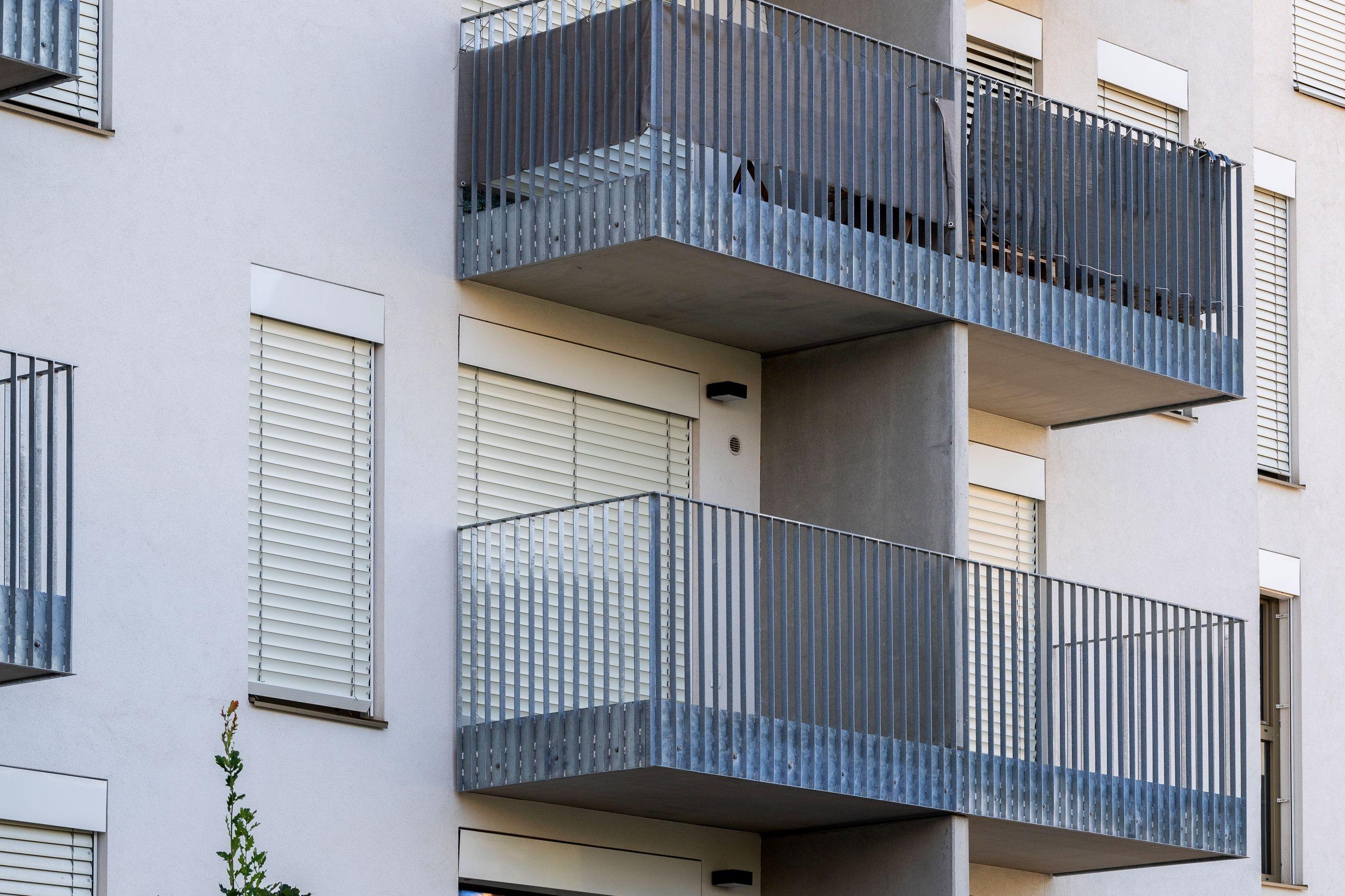 Wohnsiedlung mit VALETTA Raffstore