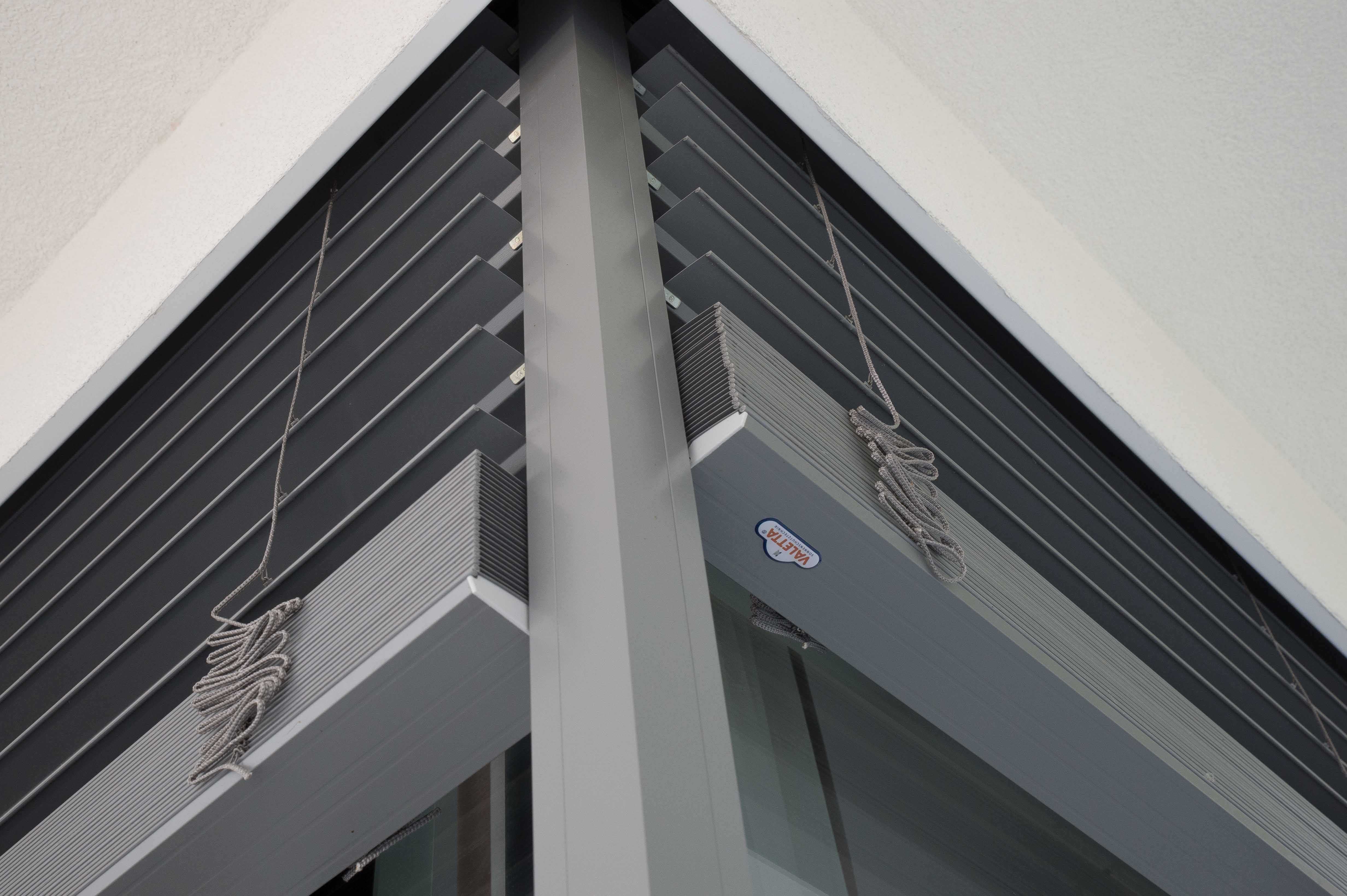 Fenster mit Klick-Raffsystem