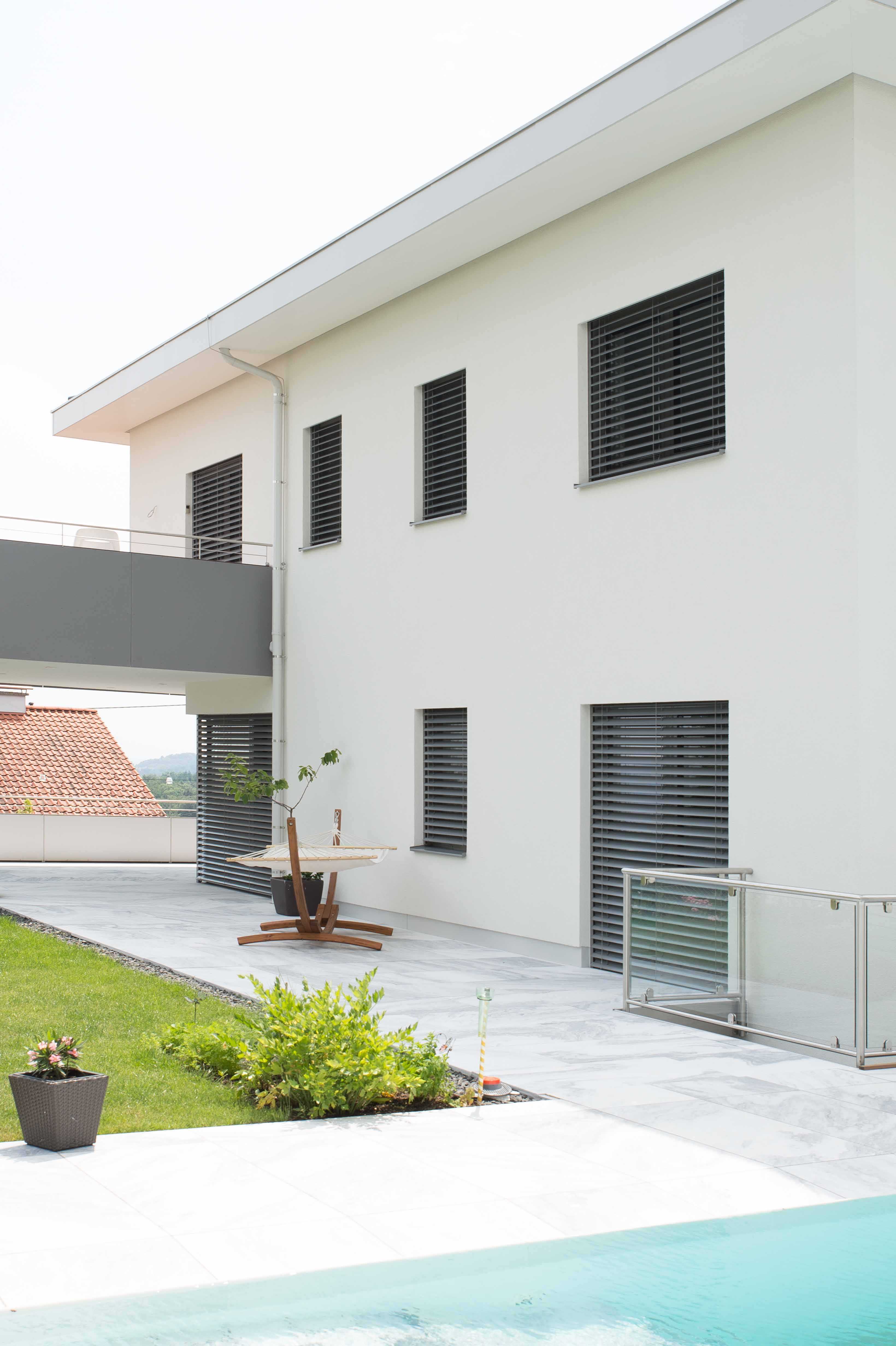 Einfamilienhaus mit Klick-Raffsystem