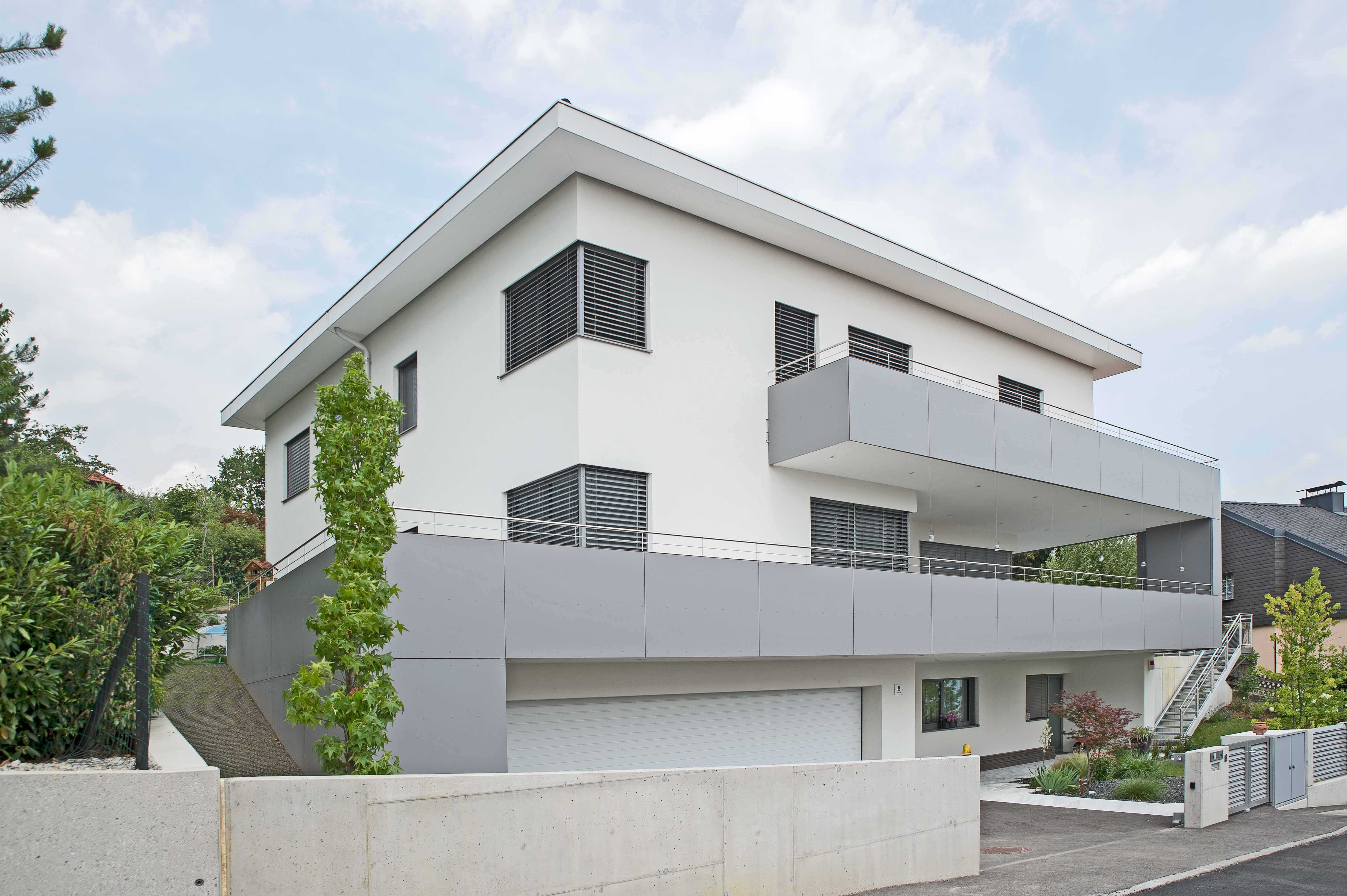 Einfamilienhaus mit Klick-Raffsysteme