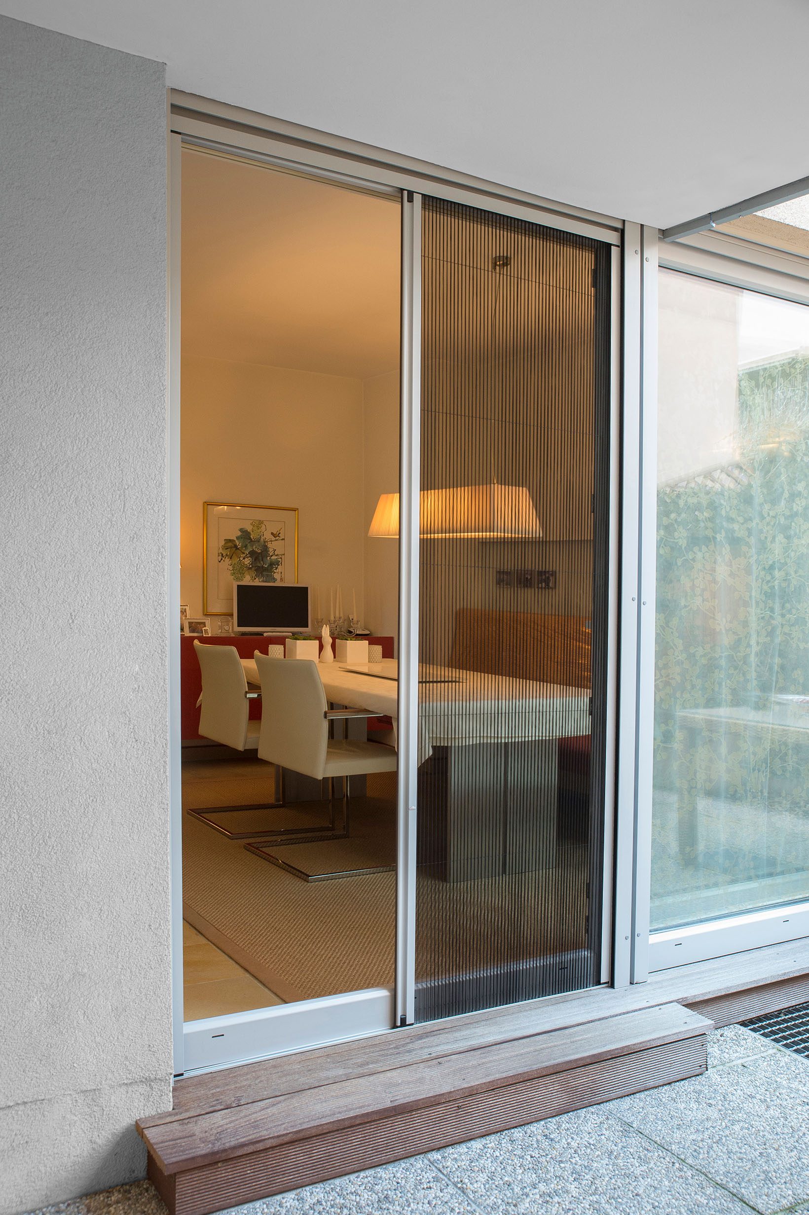 Insektenschutz-Plissee Einflügelig