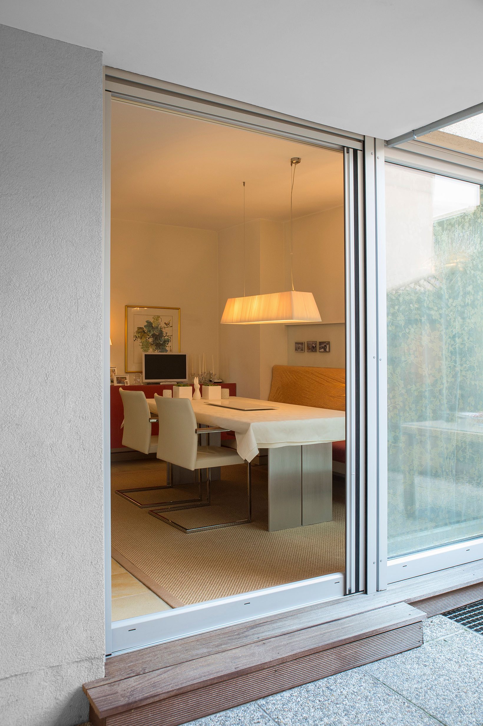 Insektenschutz-Plissee Einflügelig