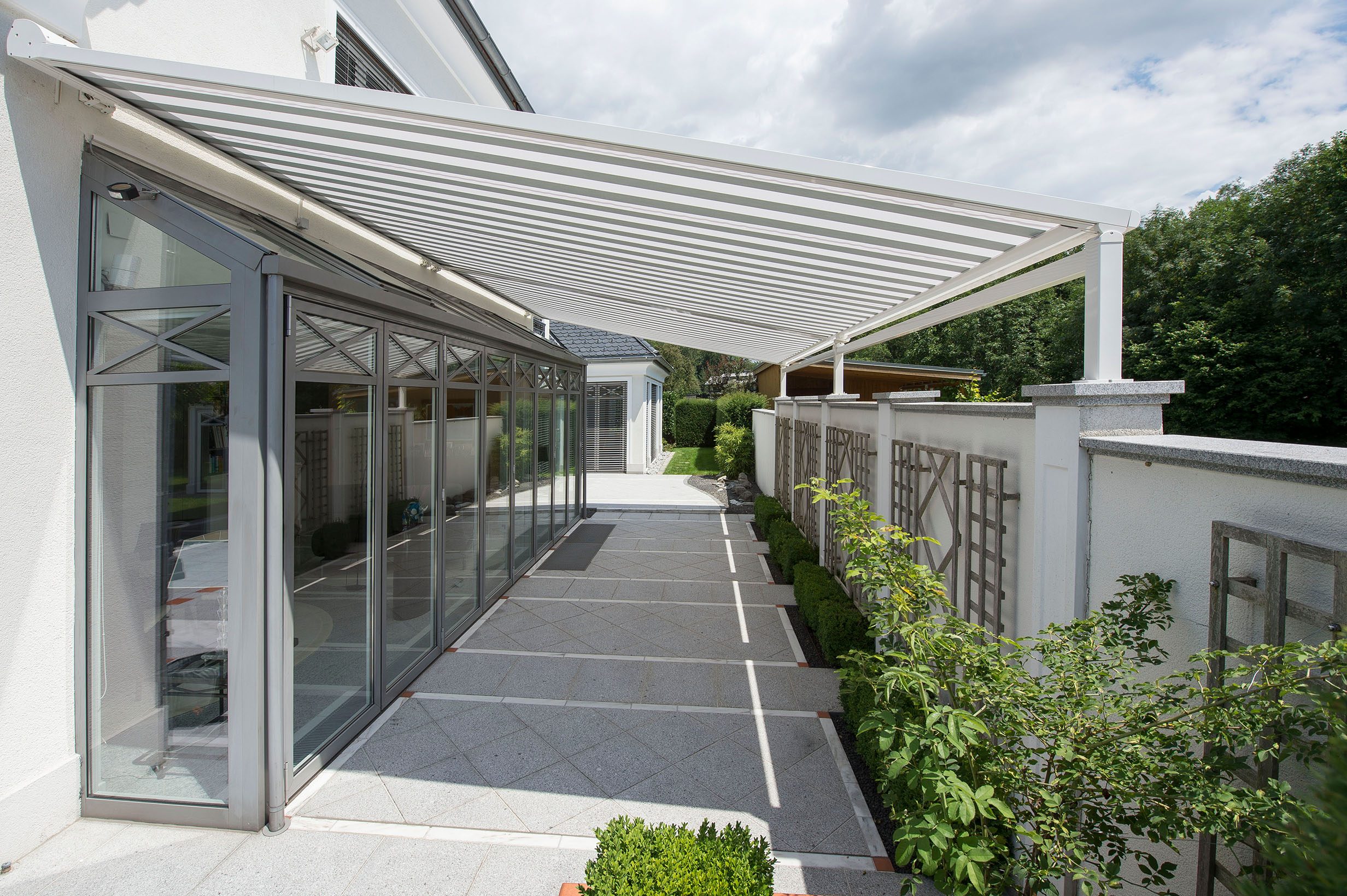 Einfamilienhaus mit ZIP-Beschattung