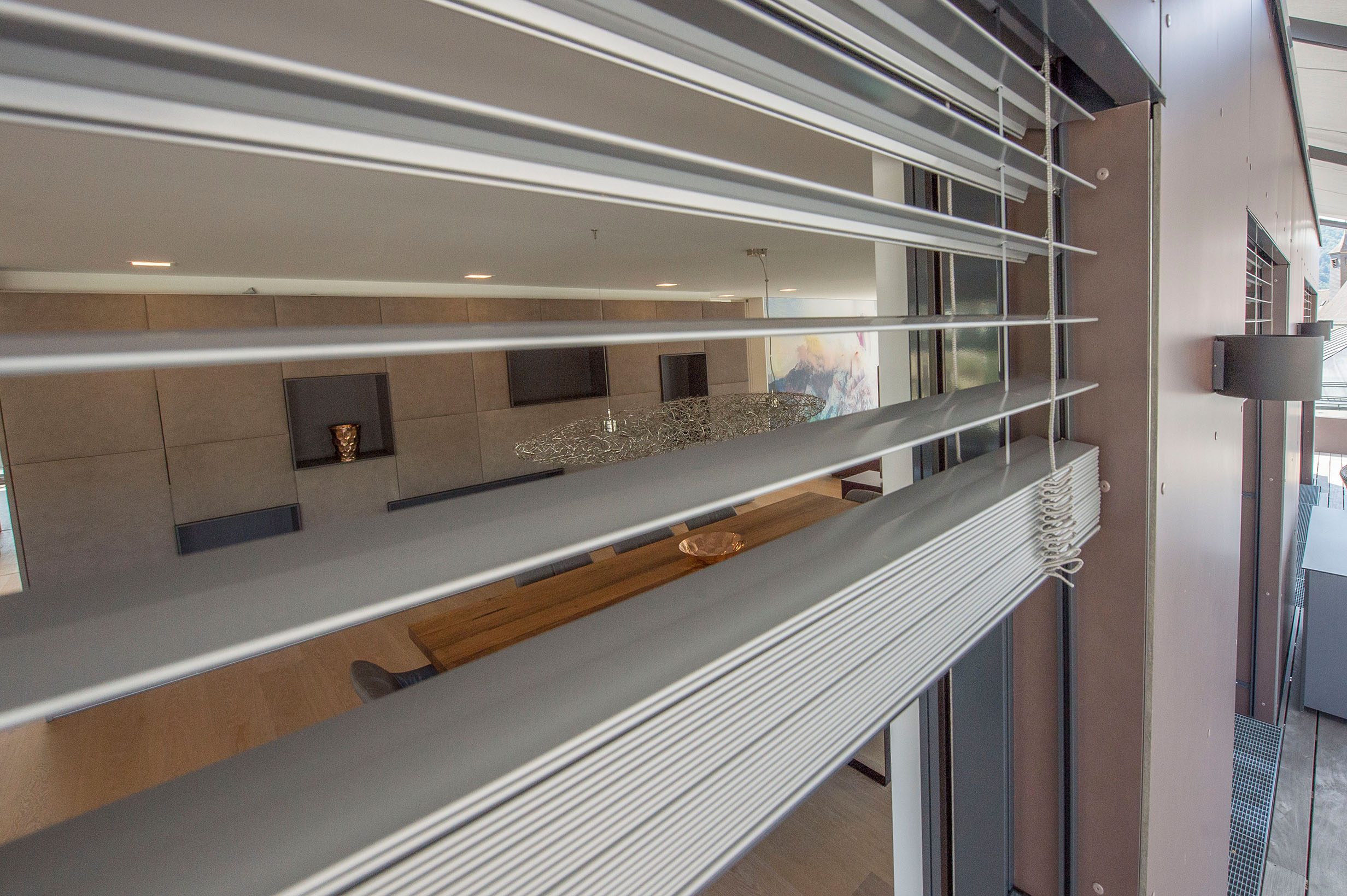 Penthouse mit Verbund-Raffstore Z90-Lamelle