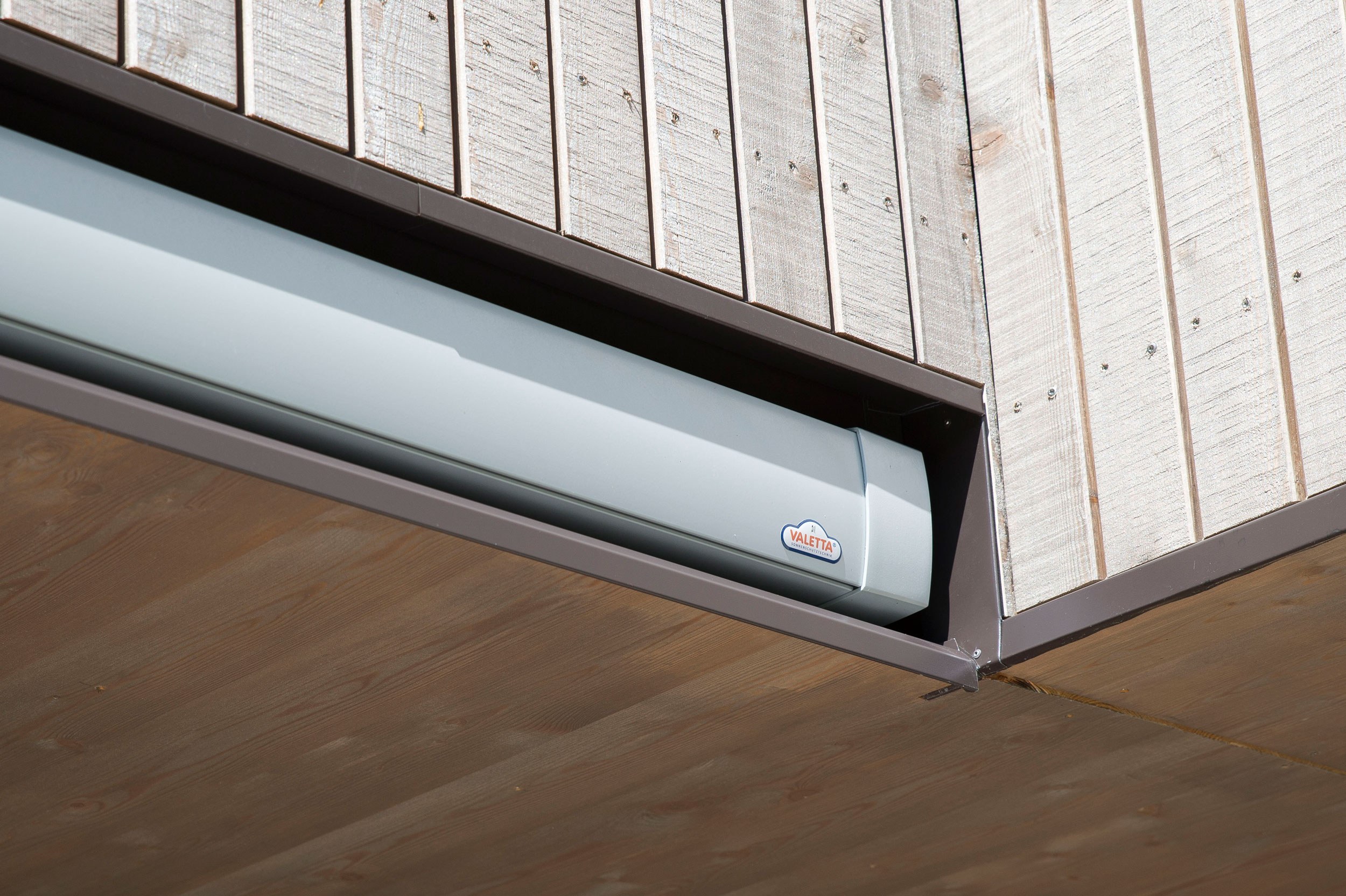 Einfamilienhaus mit LUNA Kassettenmarkise