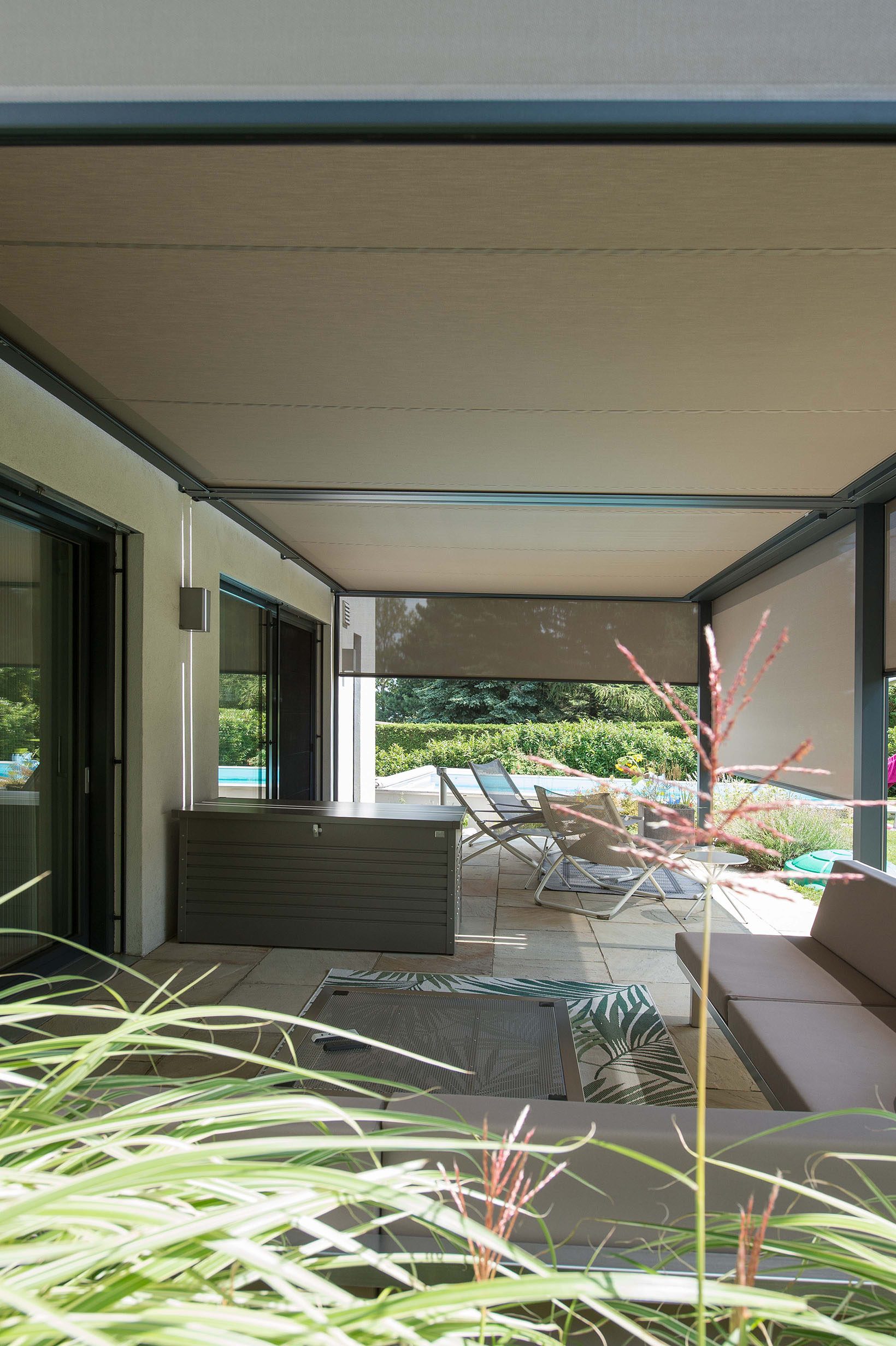 Einfamilienhaus mit ZIP-Beschattung