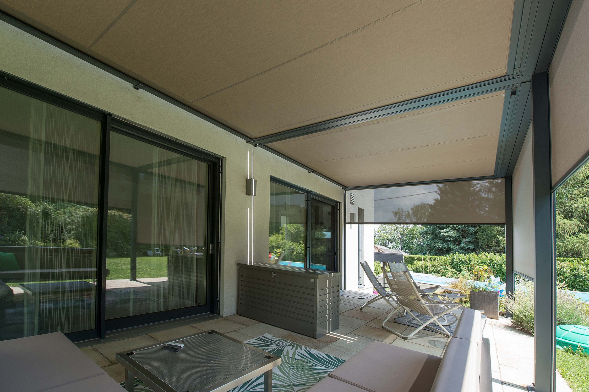 Einfamilienhaus mit ZIP-Beschattung