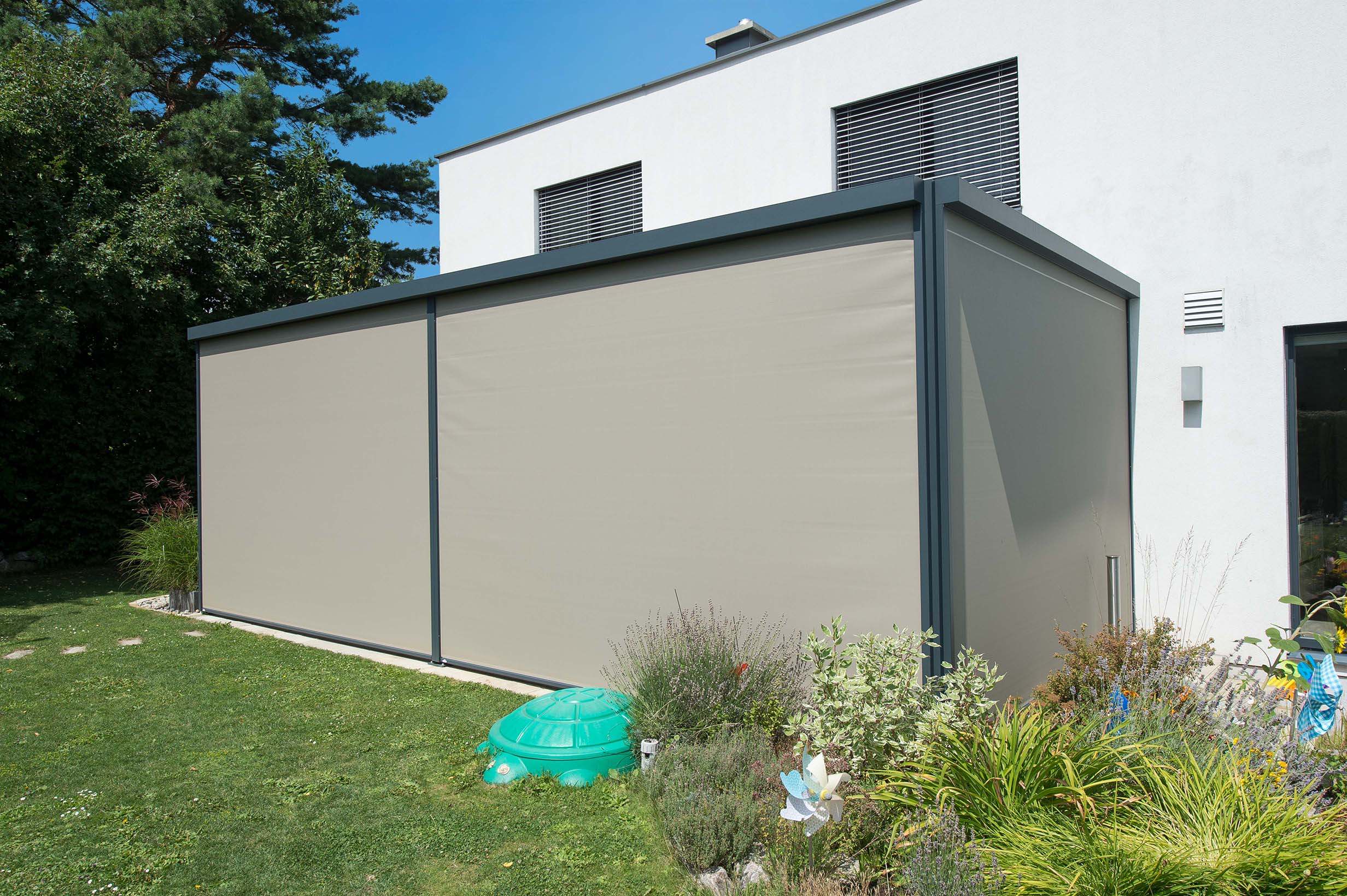 Einfamilienhaus mit ZIP-Beschattung