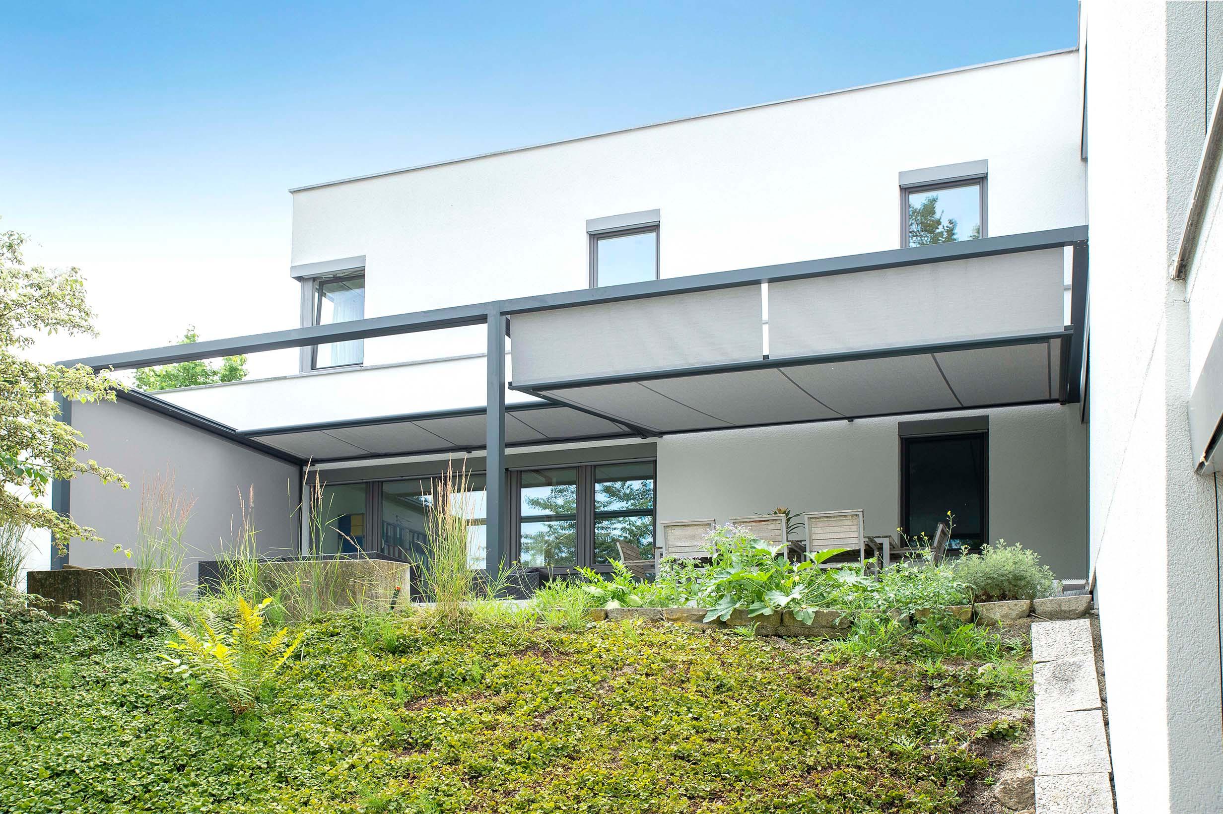 Einfamilienhaus mit ZIP-Beschattung