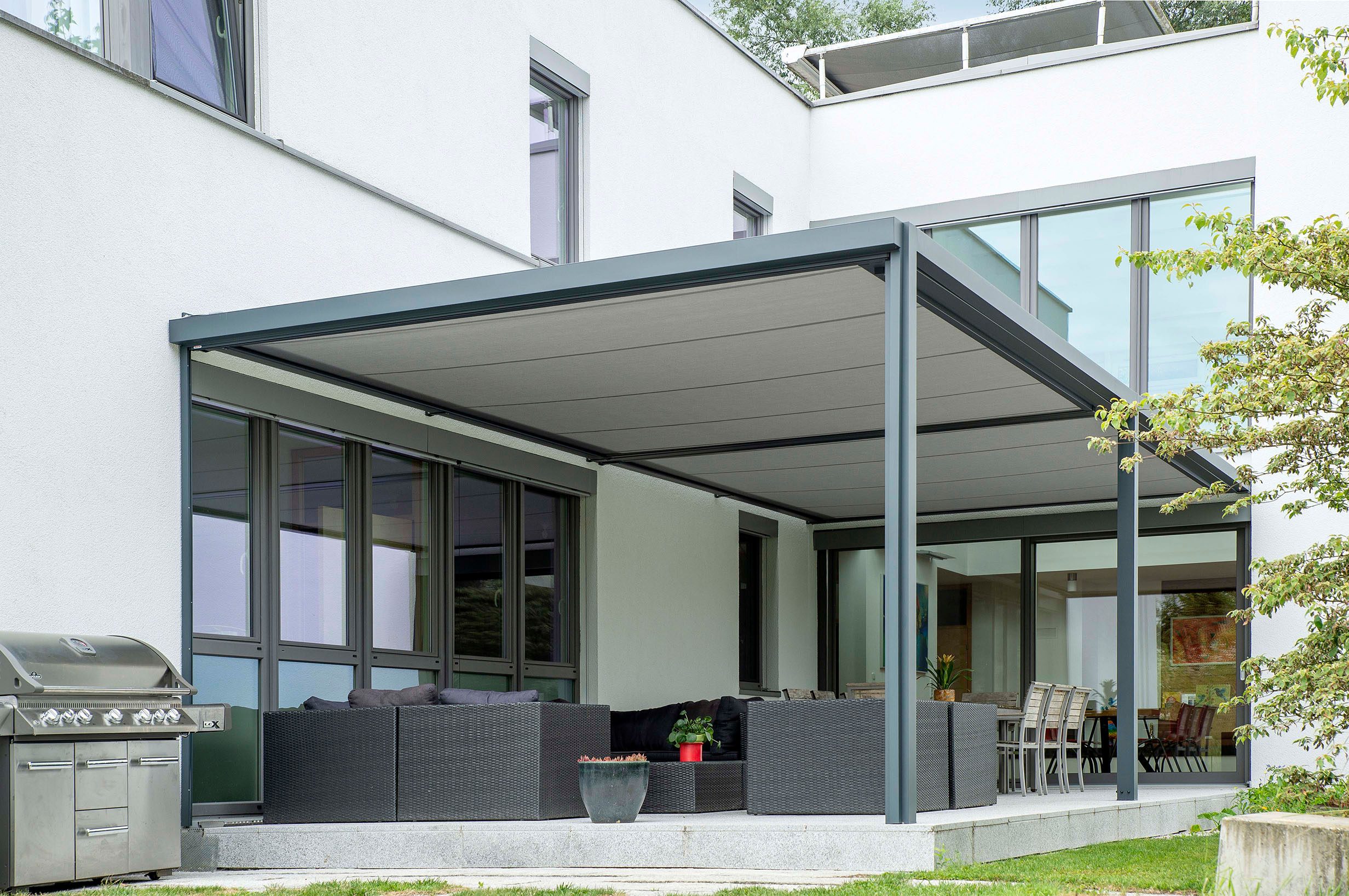 Einfamilienhaus mit ZIP-Beschattung