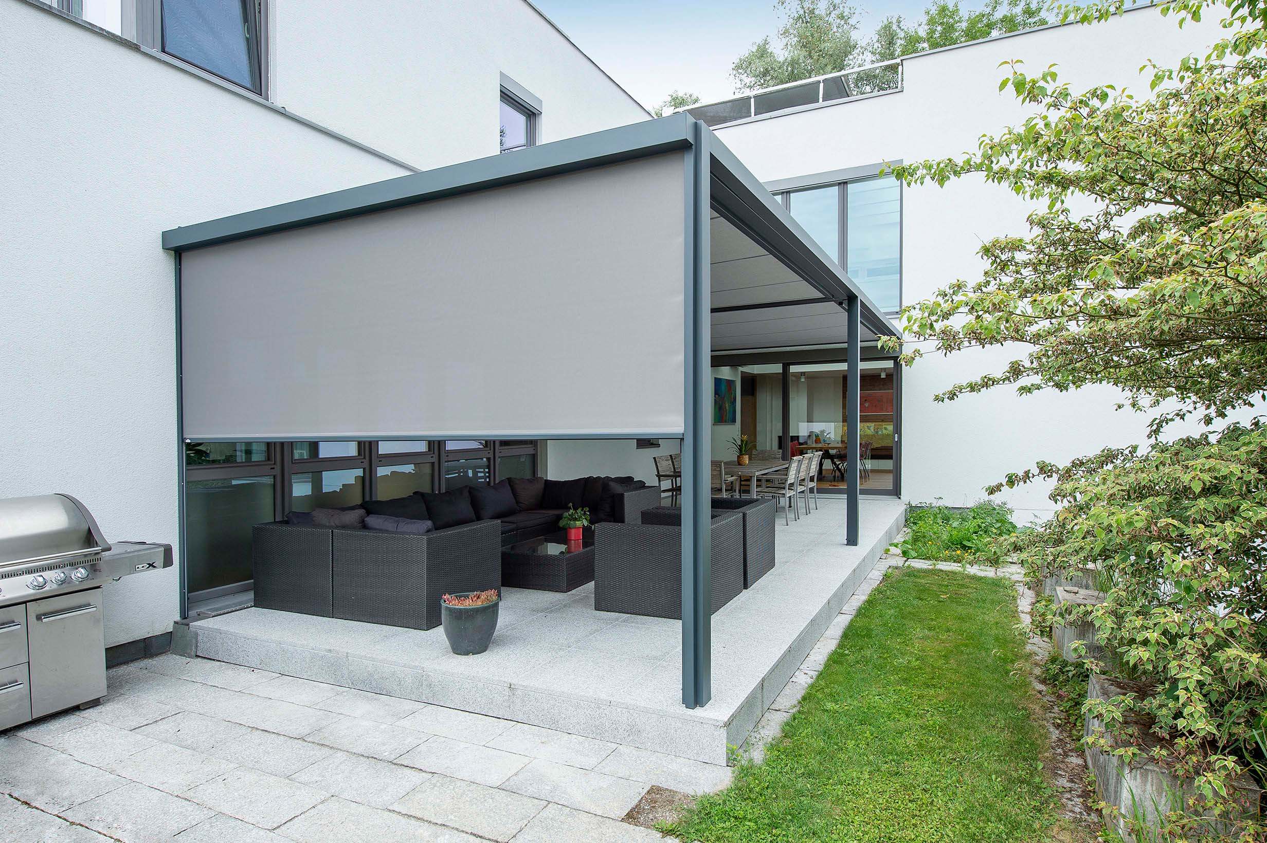 Einfamilienhaus mit ZIP-Beschattung