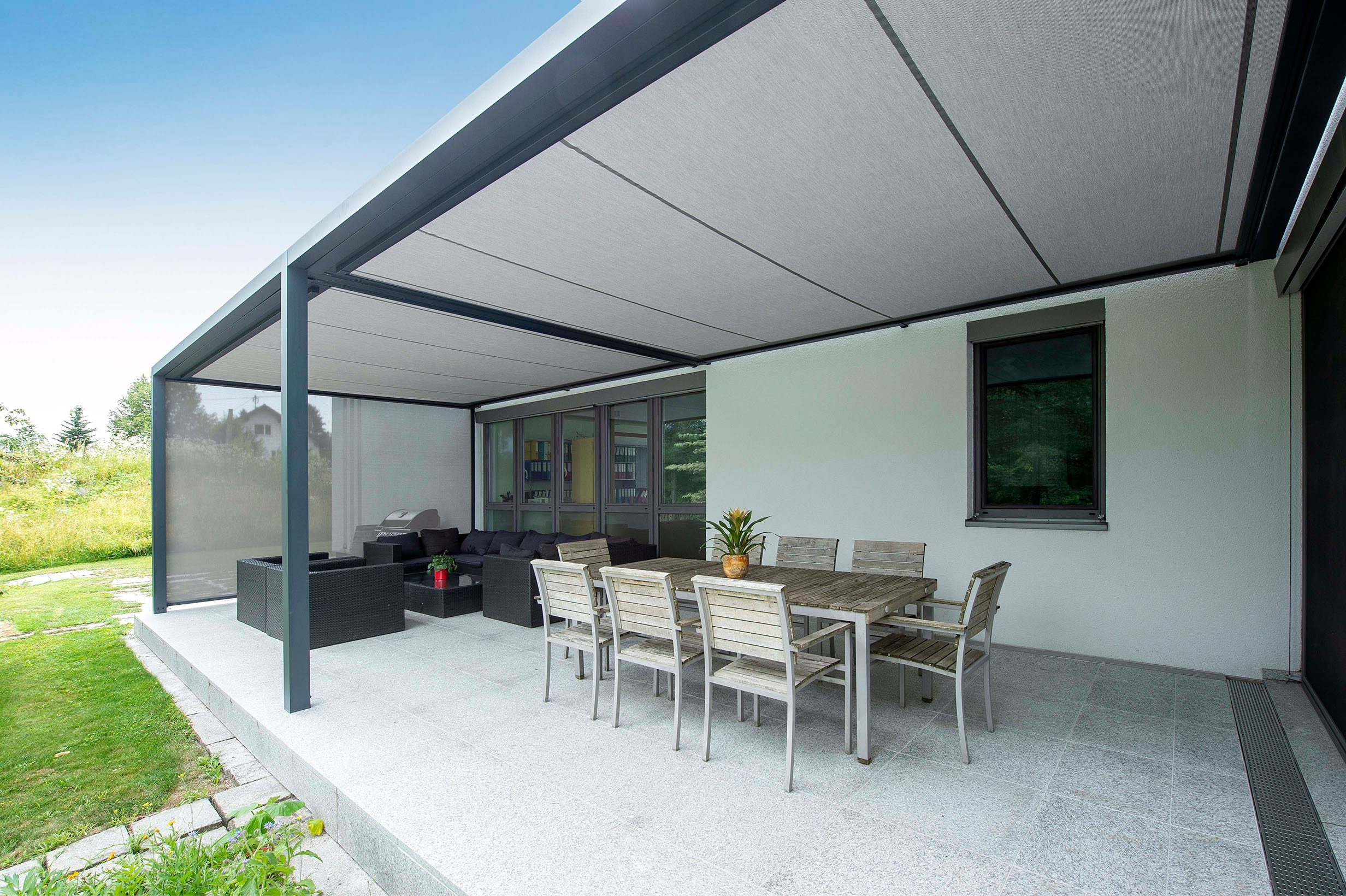 Einfamilienhaus mit ZIP-Beschattung