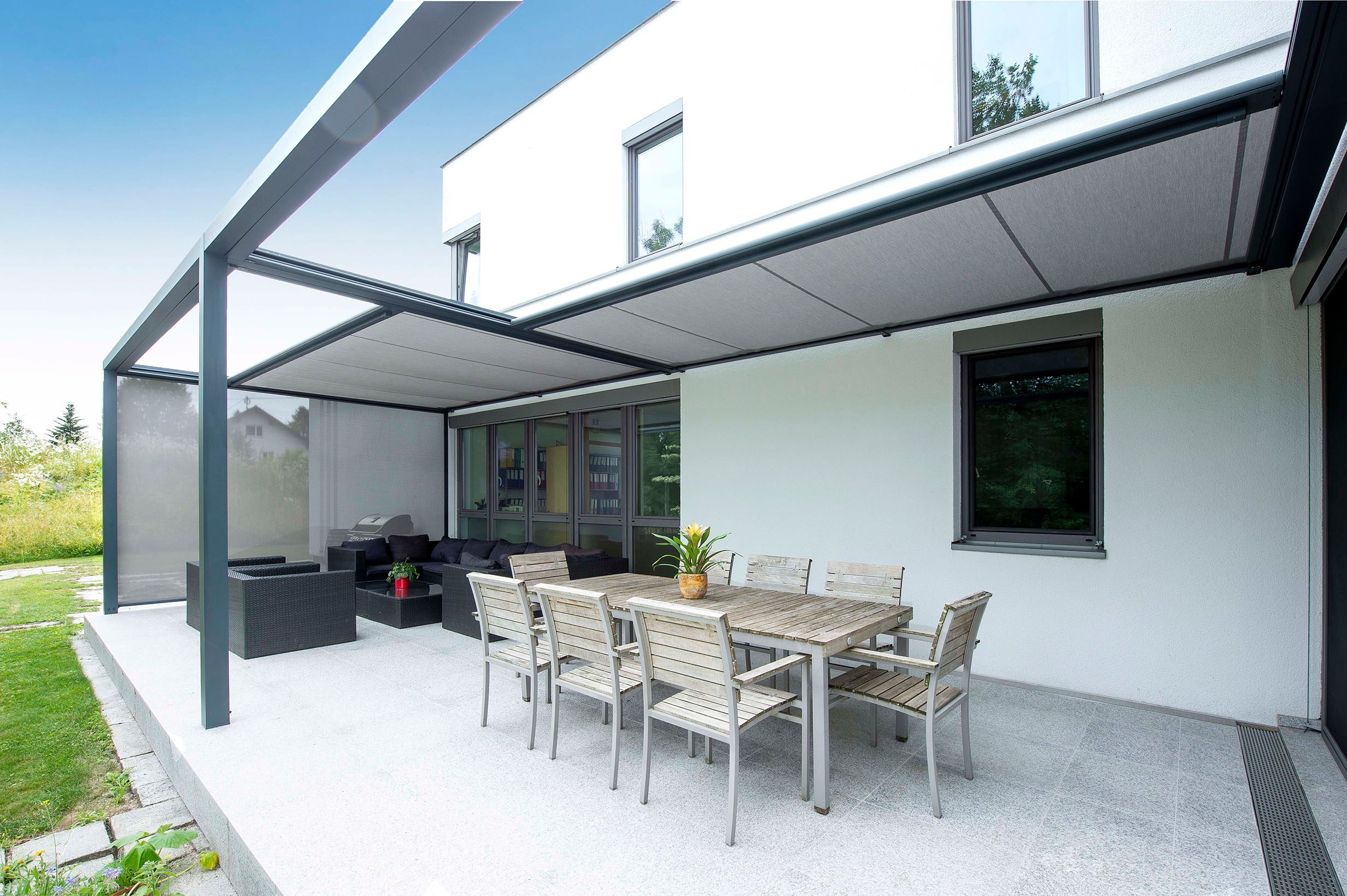 Einfamilienhaus mit ZIP-Beschattung