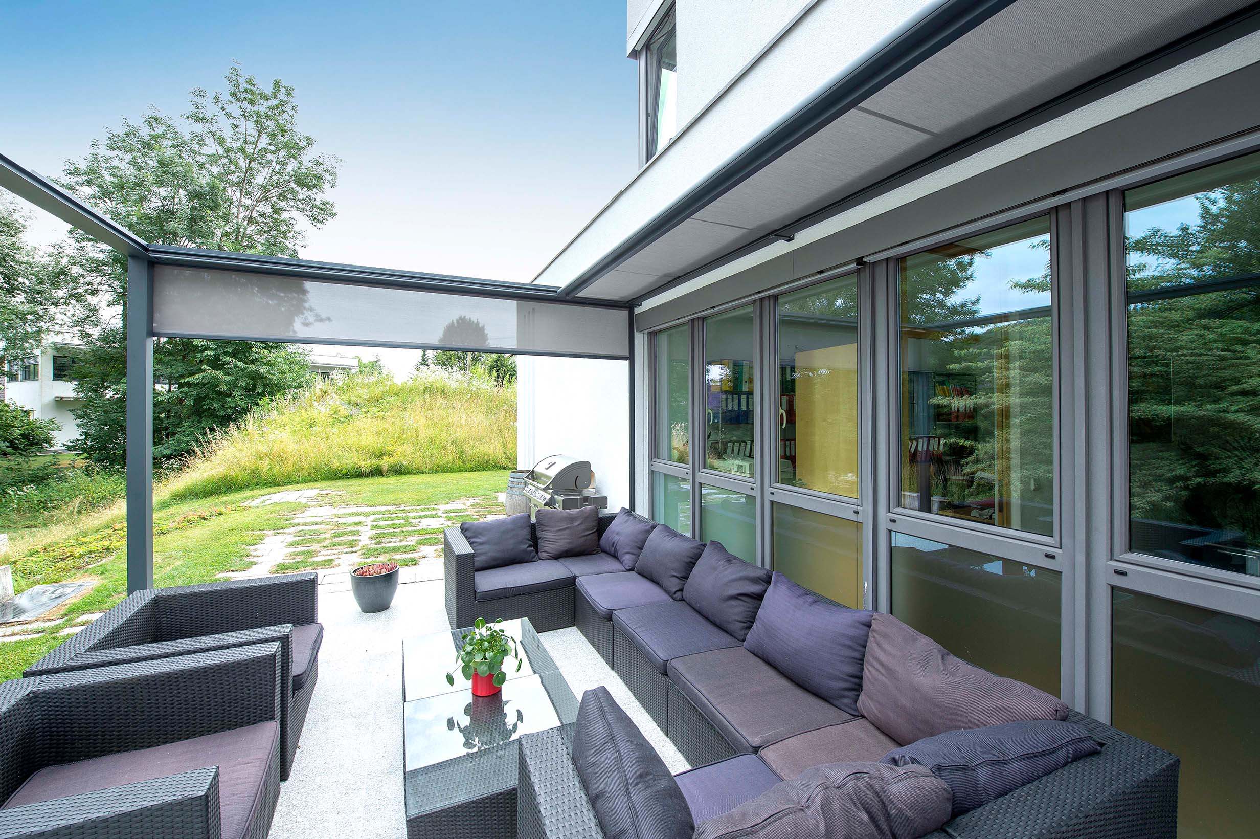 Einfamilienhaus mit ZIP-Beschattung