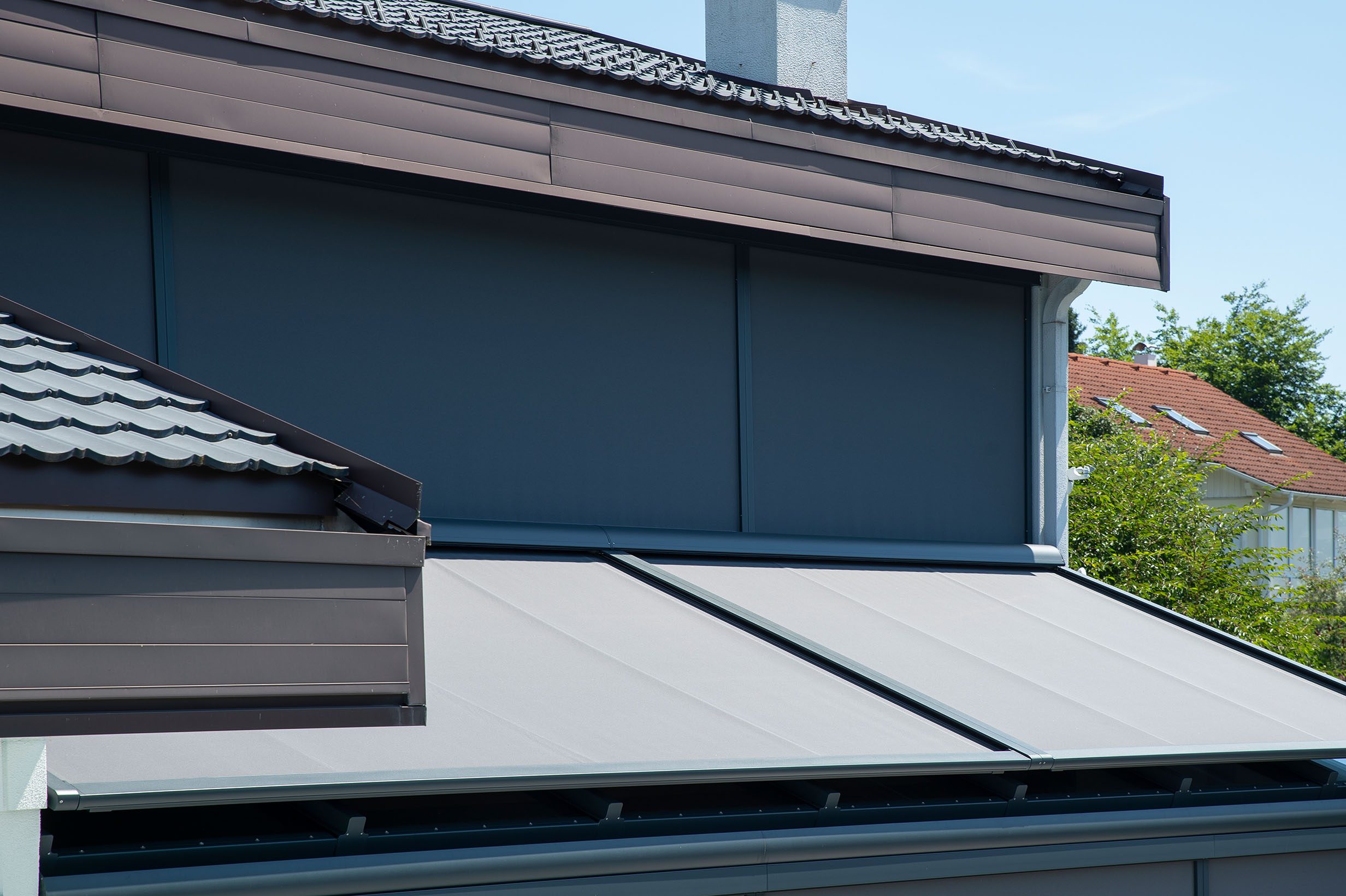 Einfamilienhaus mit ZIP-Beschattung