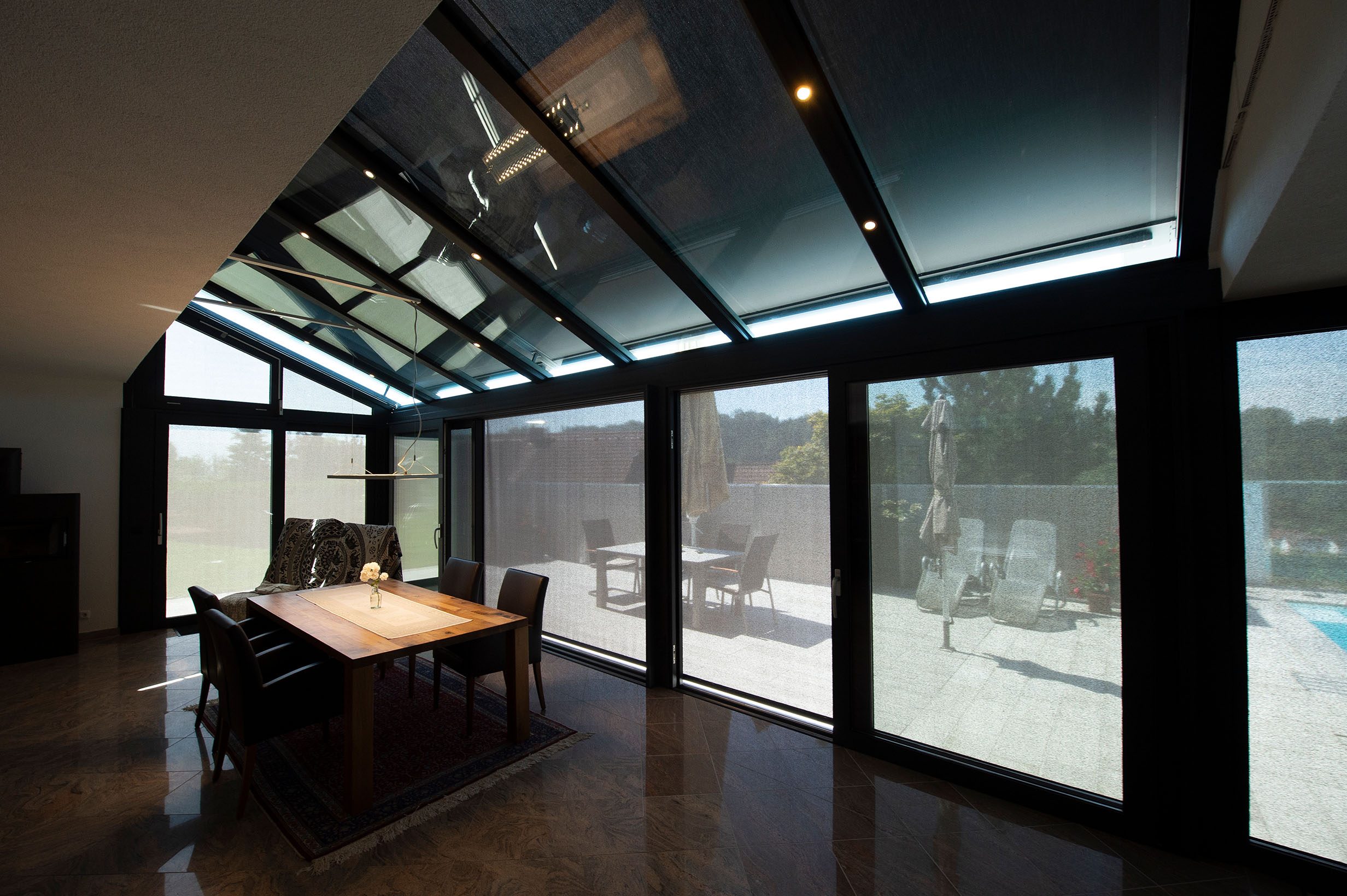 Einfamilienhaus mit ZIP-Beschattung