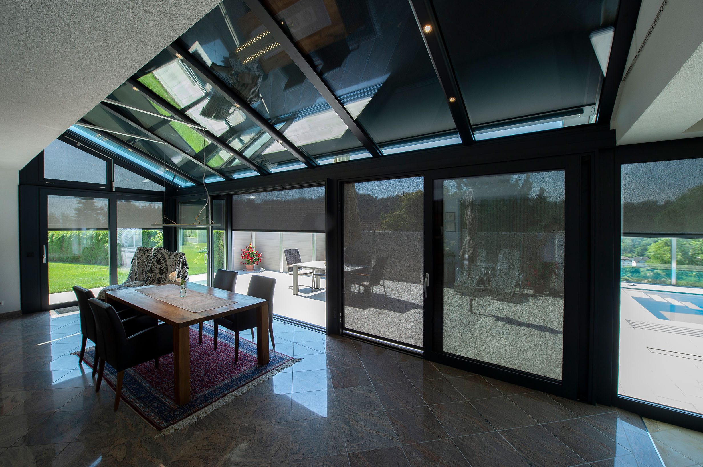 Einfamilienhaus mit ZIP-Beschattung