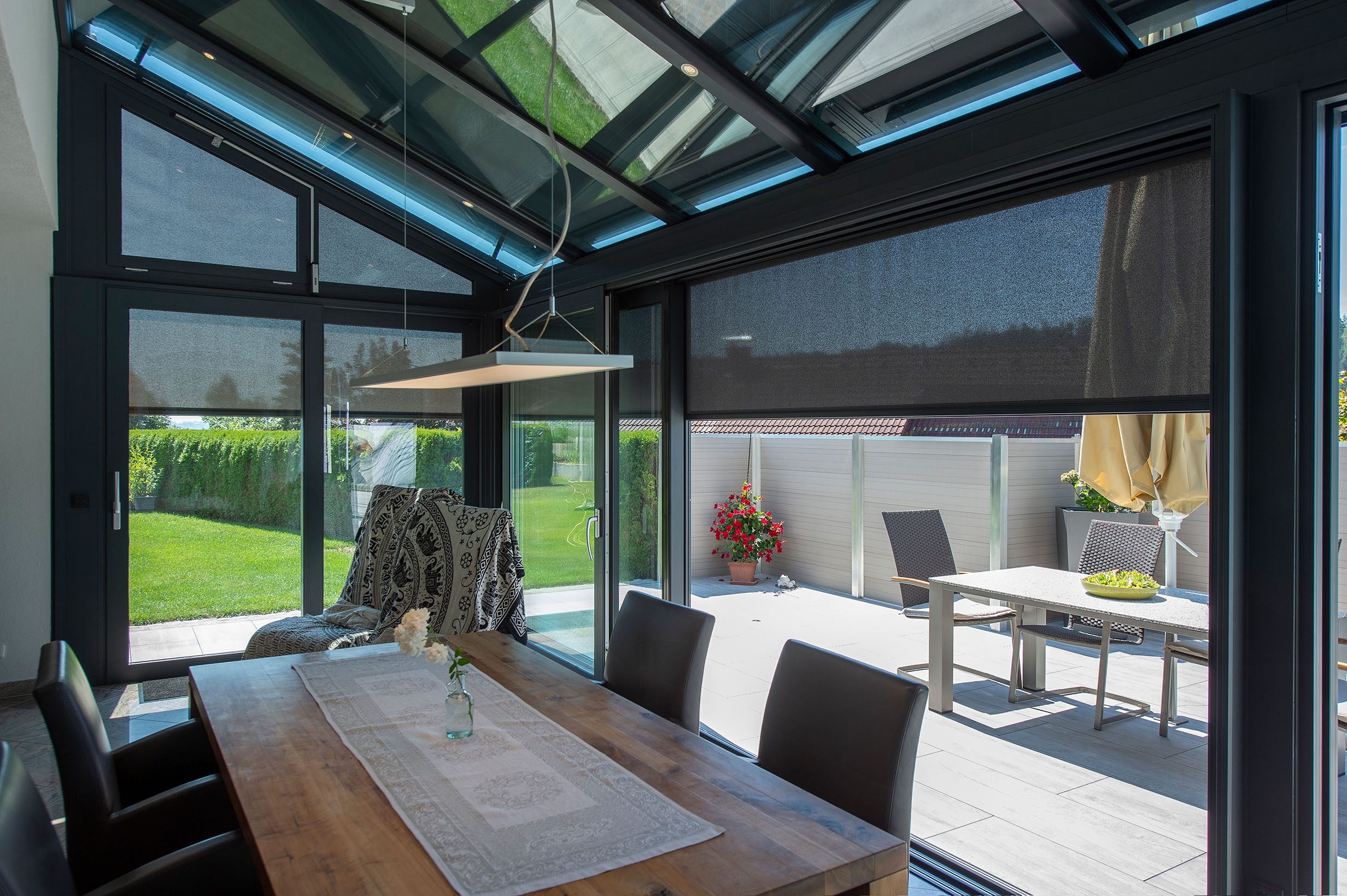 Einfamilienhaus mit ZIP-Beschattung