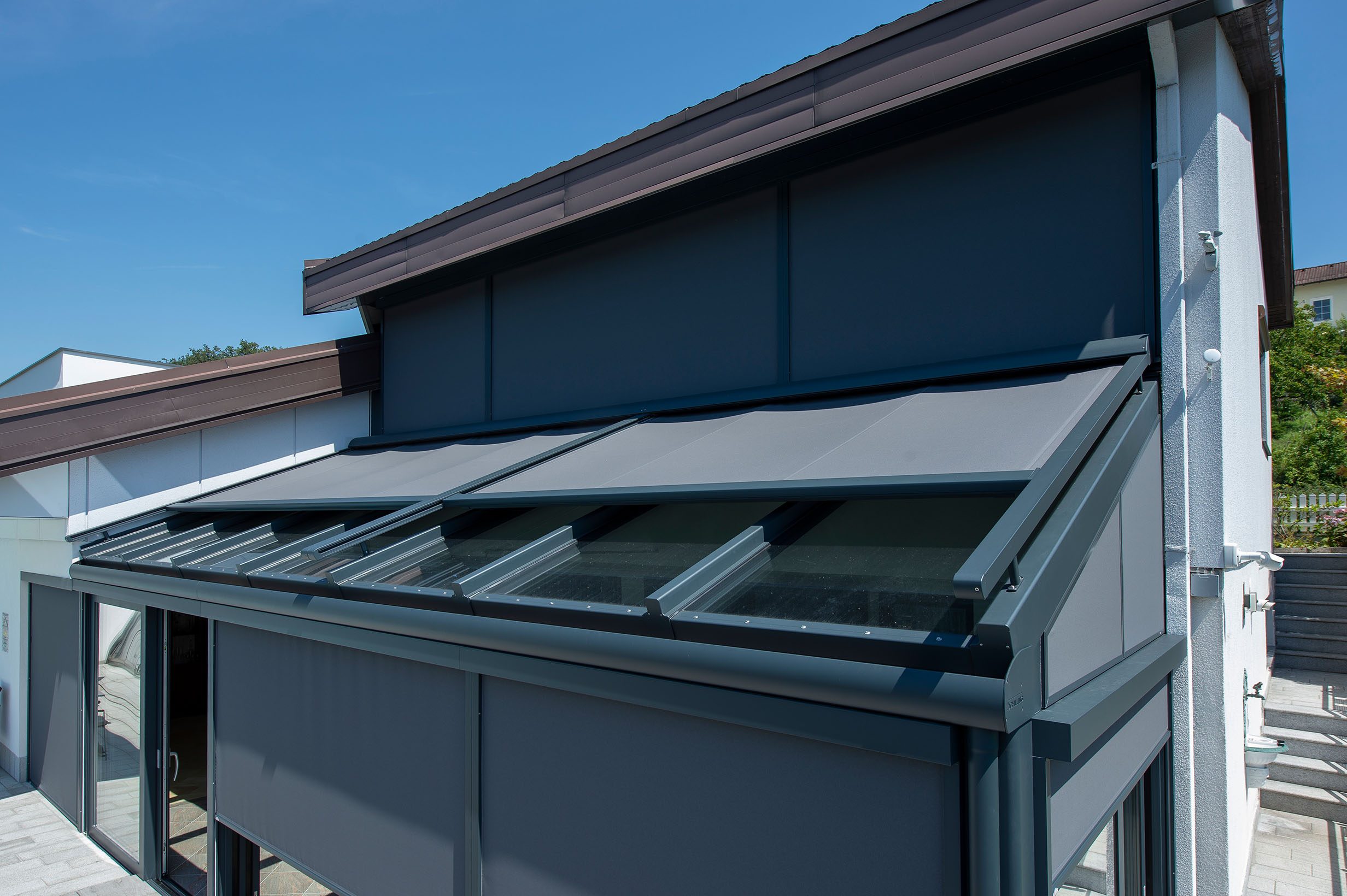 Einfamilienhaus mit ZIP-Beschattung