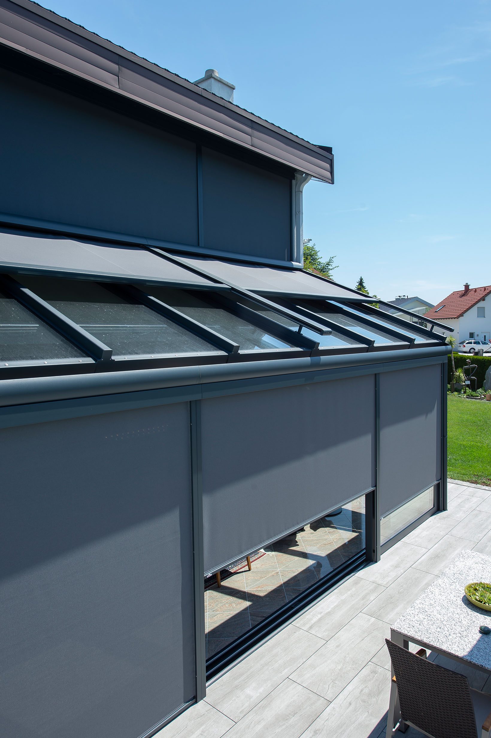 Einfamilienhaus mit ZIP-Beschattung