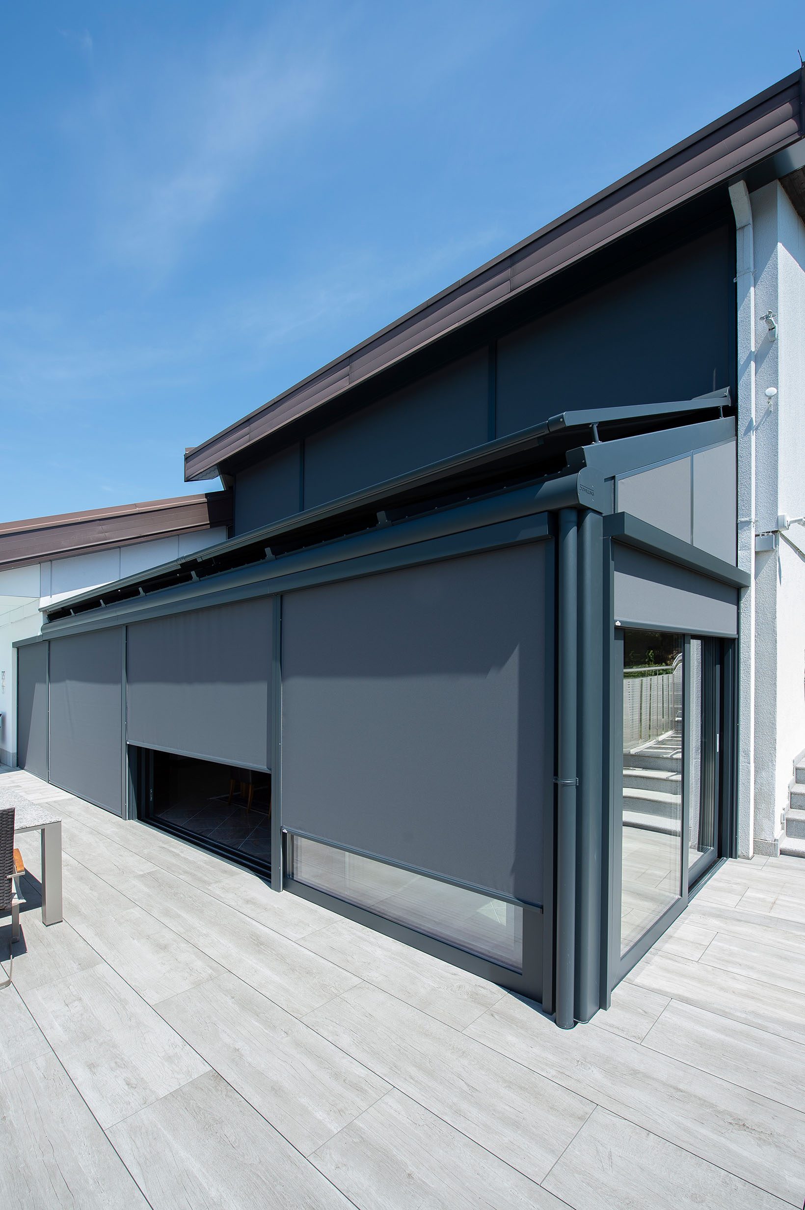 Einfamilienhaus mit ZIP-Beschattung