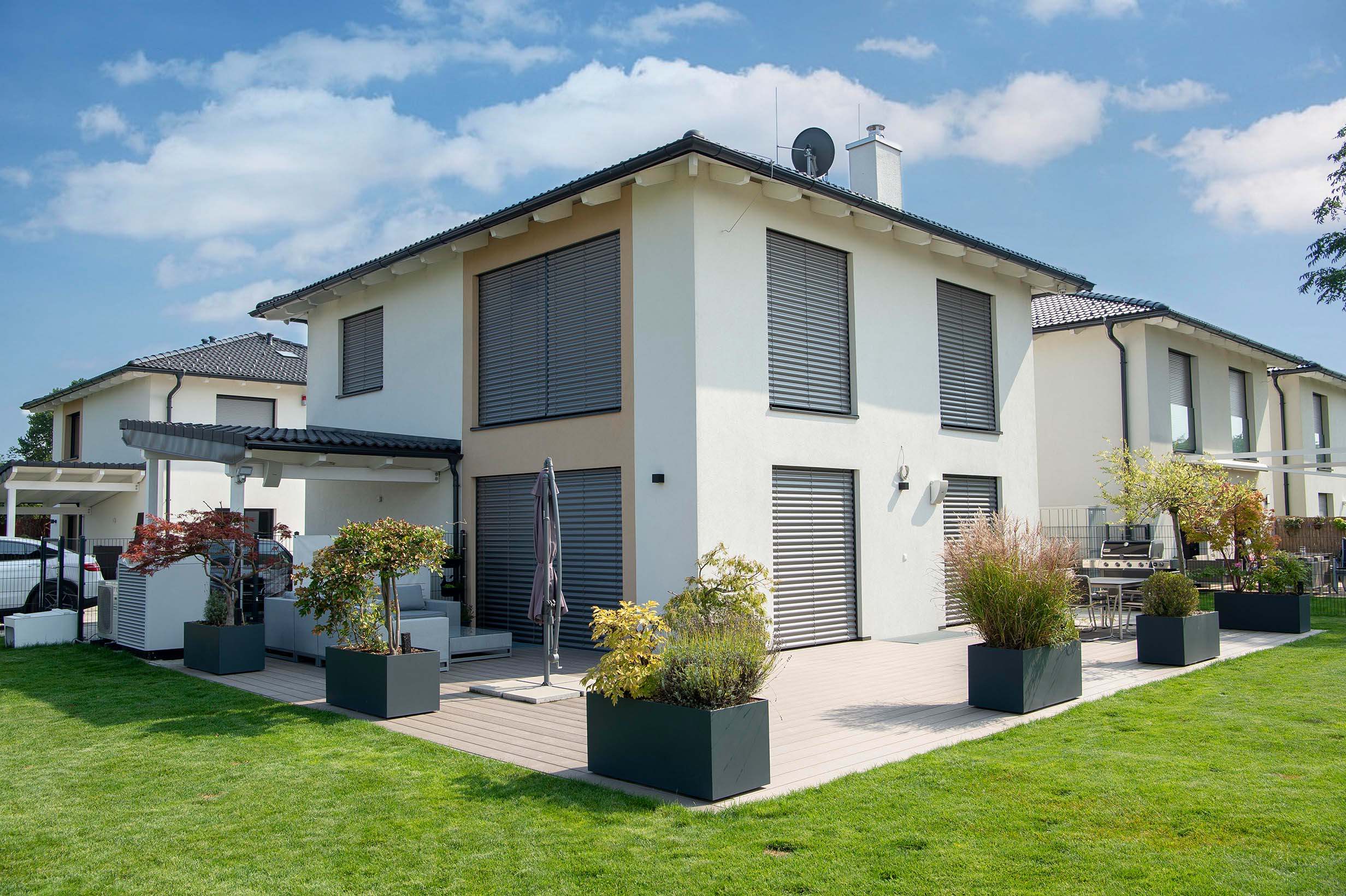 Einfamilienhaus mit Verbund-Raffstore