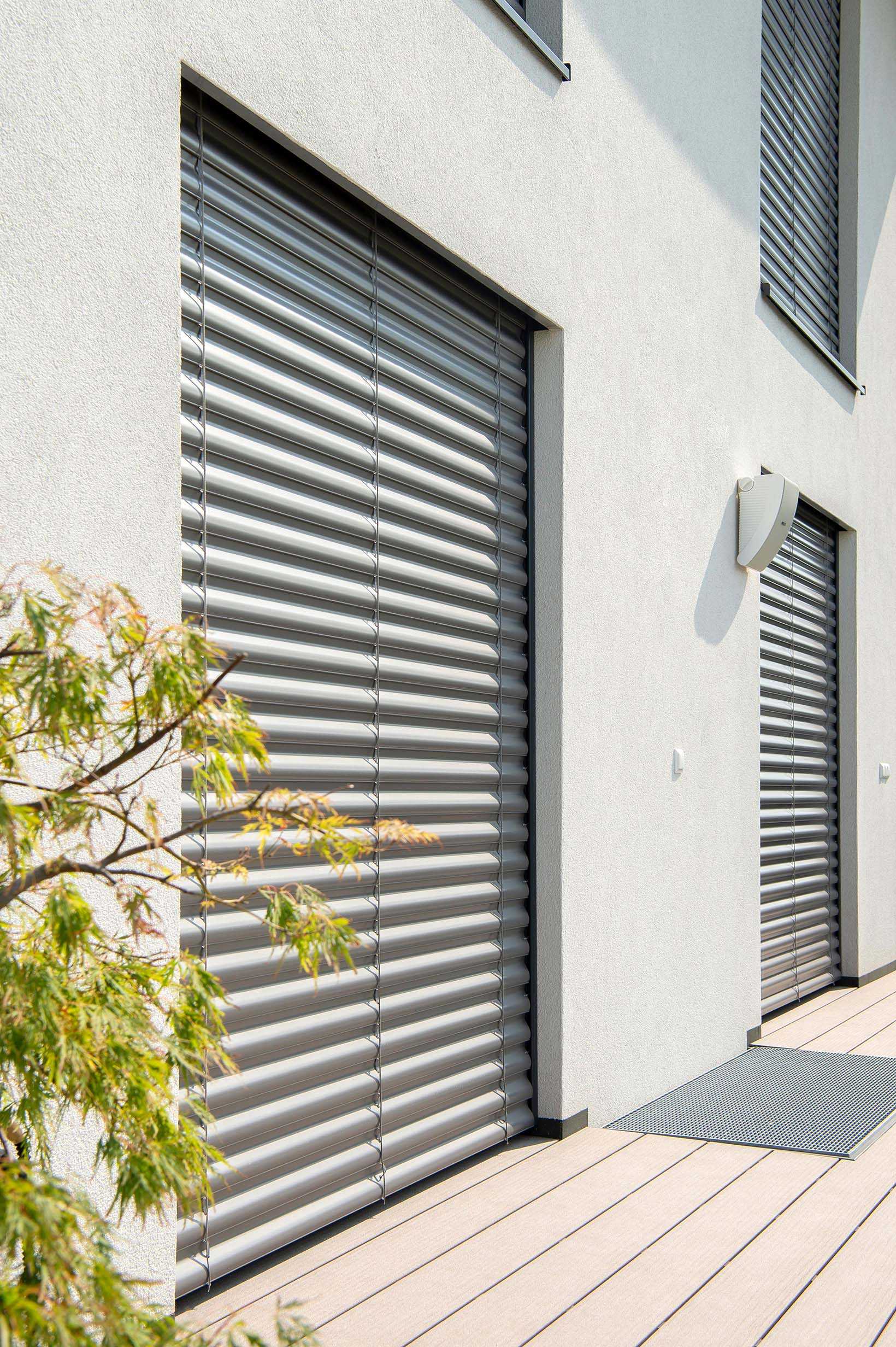 Einfamilienhaus mit Verbund-Raffstore