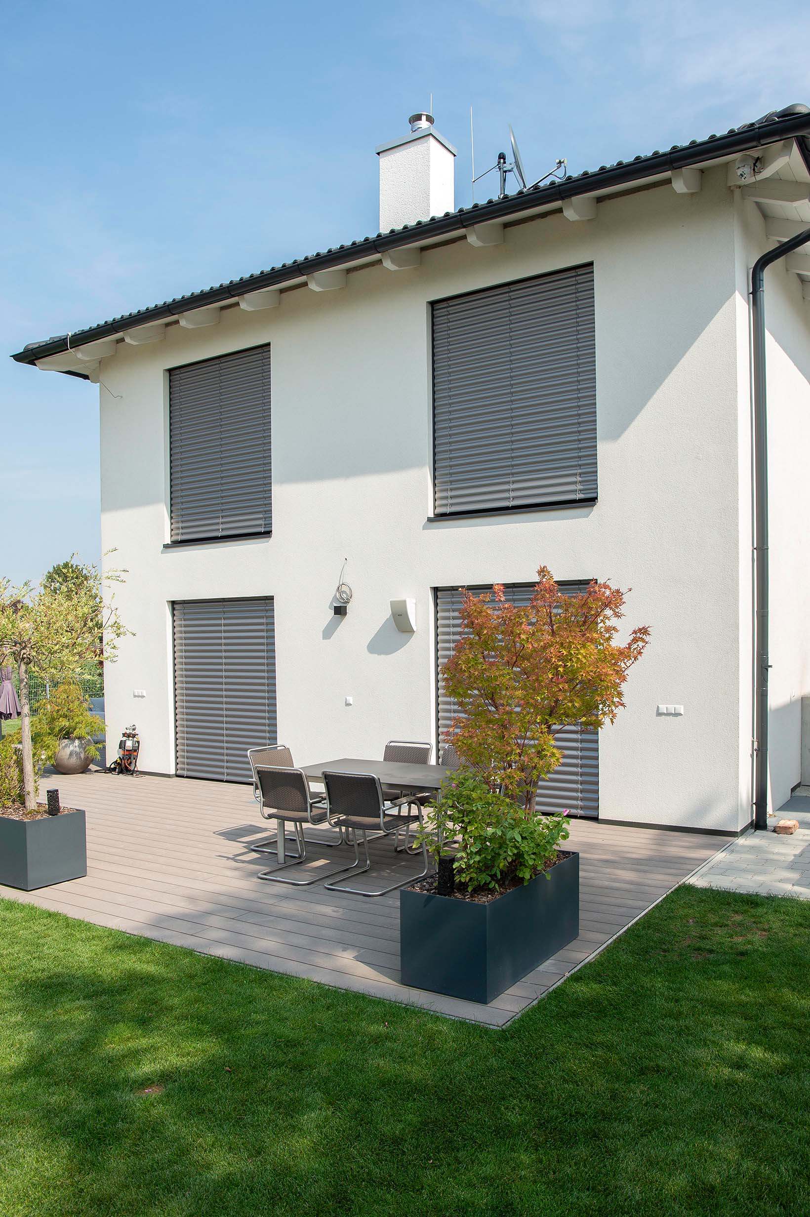 Einfamilienhaus mit Verbund-Raffstore