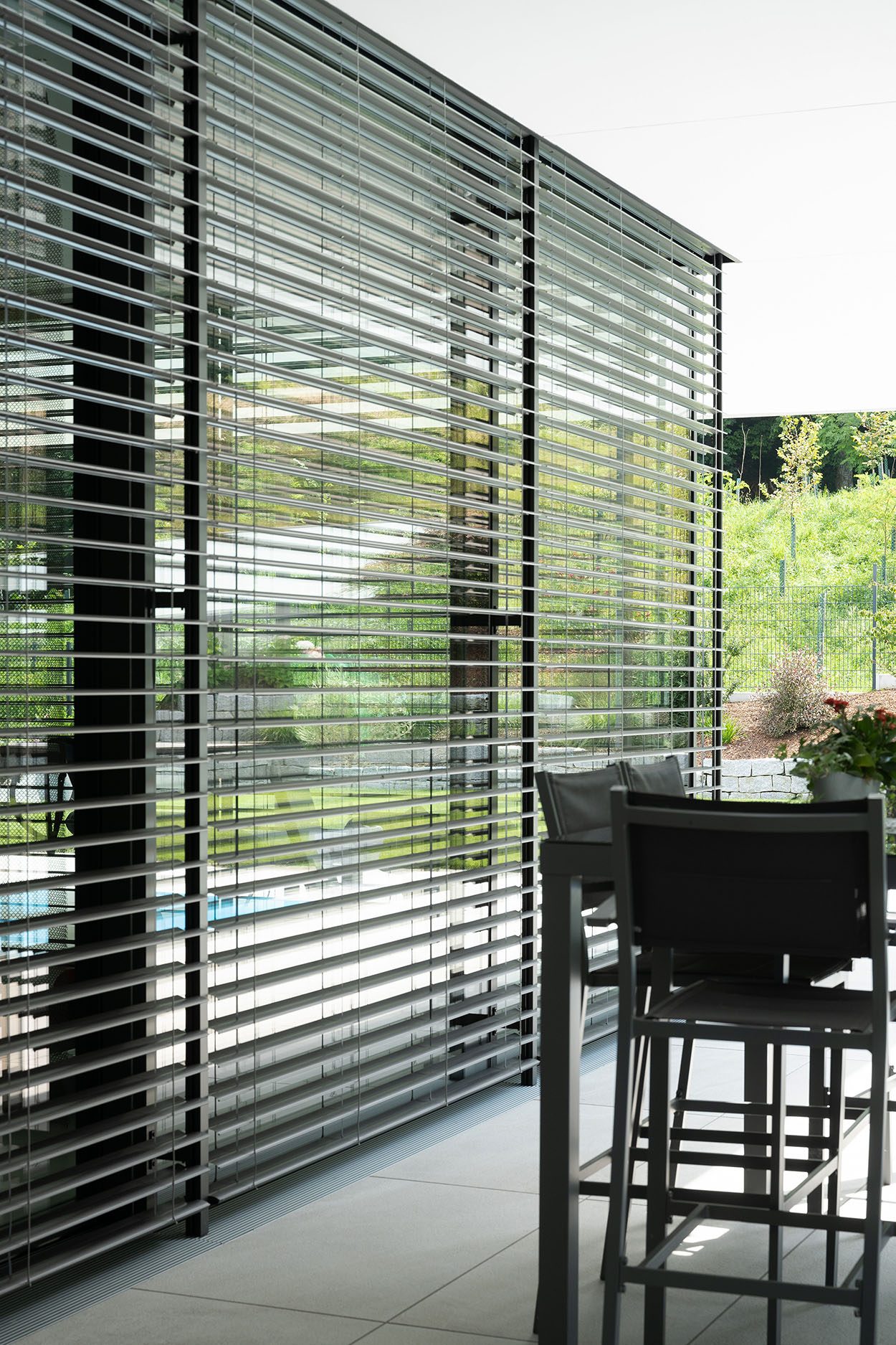 Einfamilienhaus mit Verbund-Raffstore