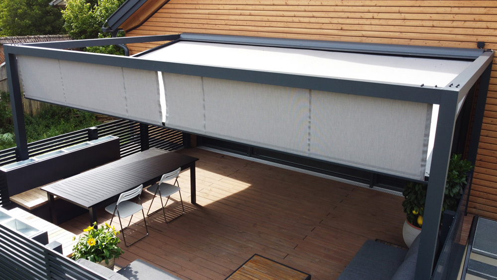 Einfamilienhaus mit ZIP-Beschattung