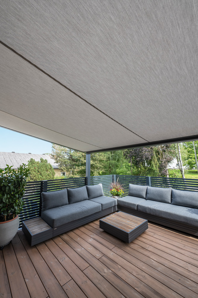 Einfamilienhaus mit ZIP-Beschattung