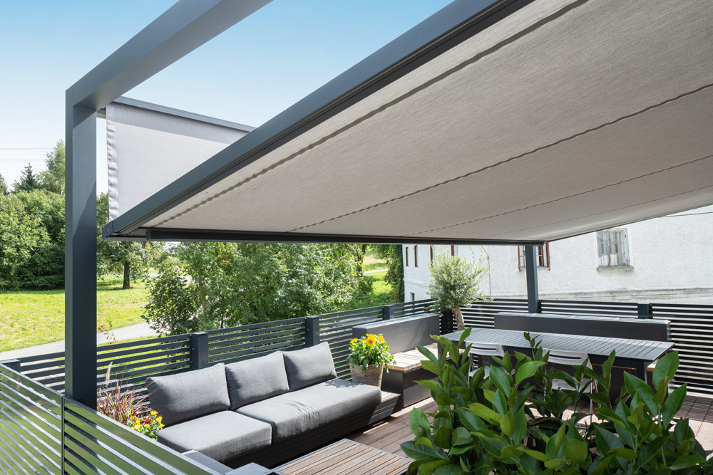 Einfamilienhaus mit ZIP-Beschattung