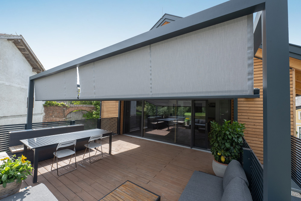 Einfamilienhaus mit ZIP-Beschattung