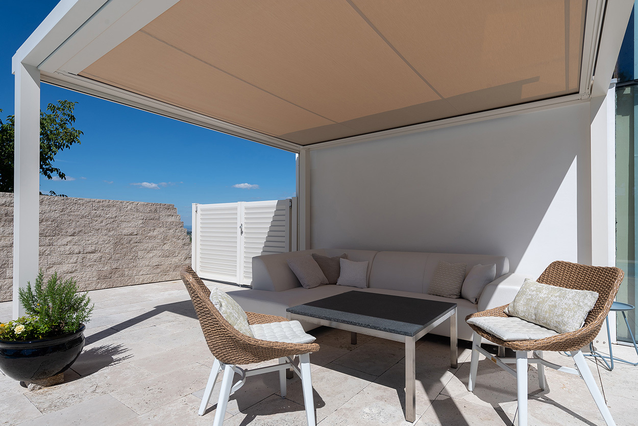 Einfamilienhaus mit ZIP-Beschattung