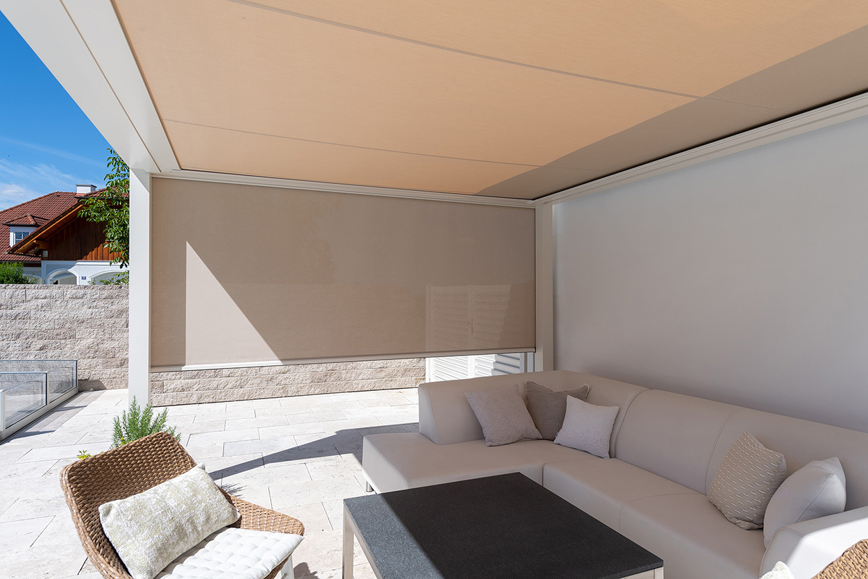 Einfamilienhaus mit ZIP-Beschattung