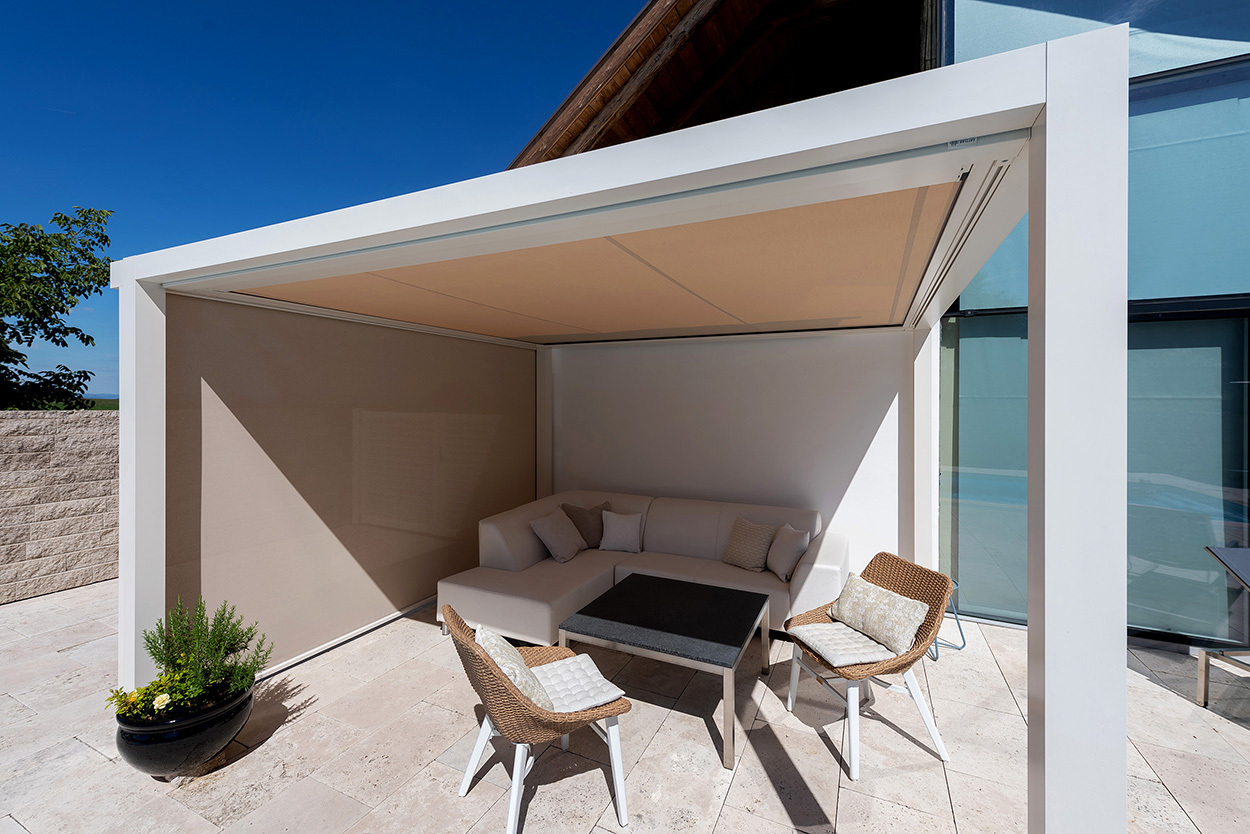 Einfamilienhaus mit ZIP-Beschattung