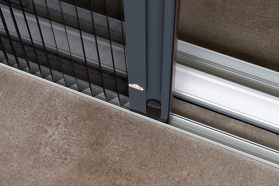 Einfamilienhaus mit Insektenschutzplissee