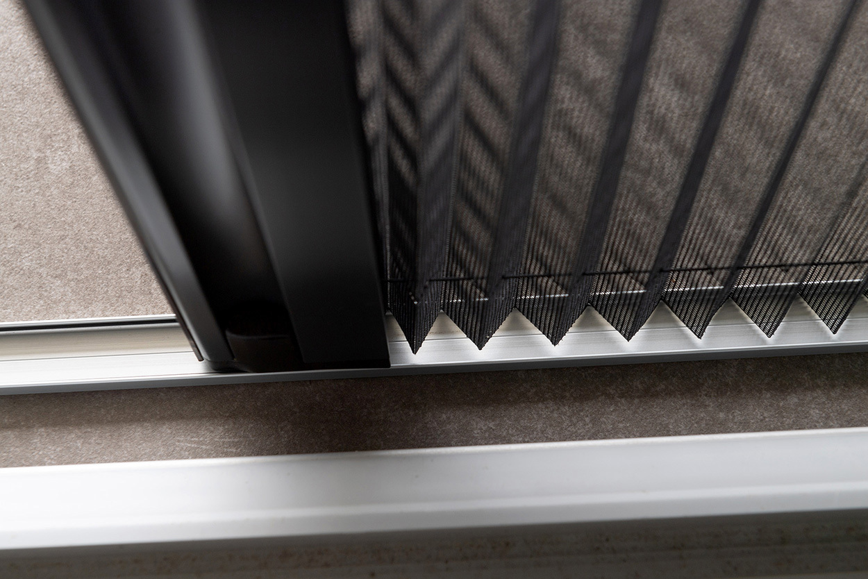 Einfamilienhaus mit Insektenschutzplissee