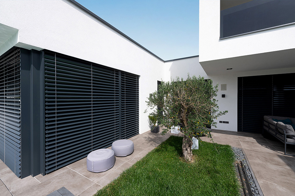 Einfamilienhaus mit Easy Klick-Raffstore