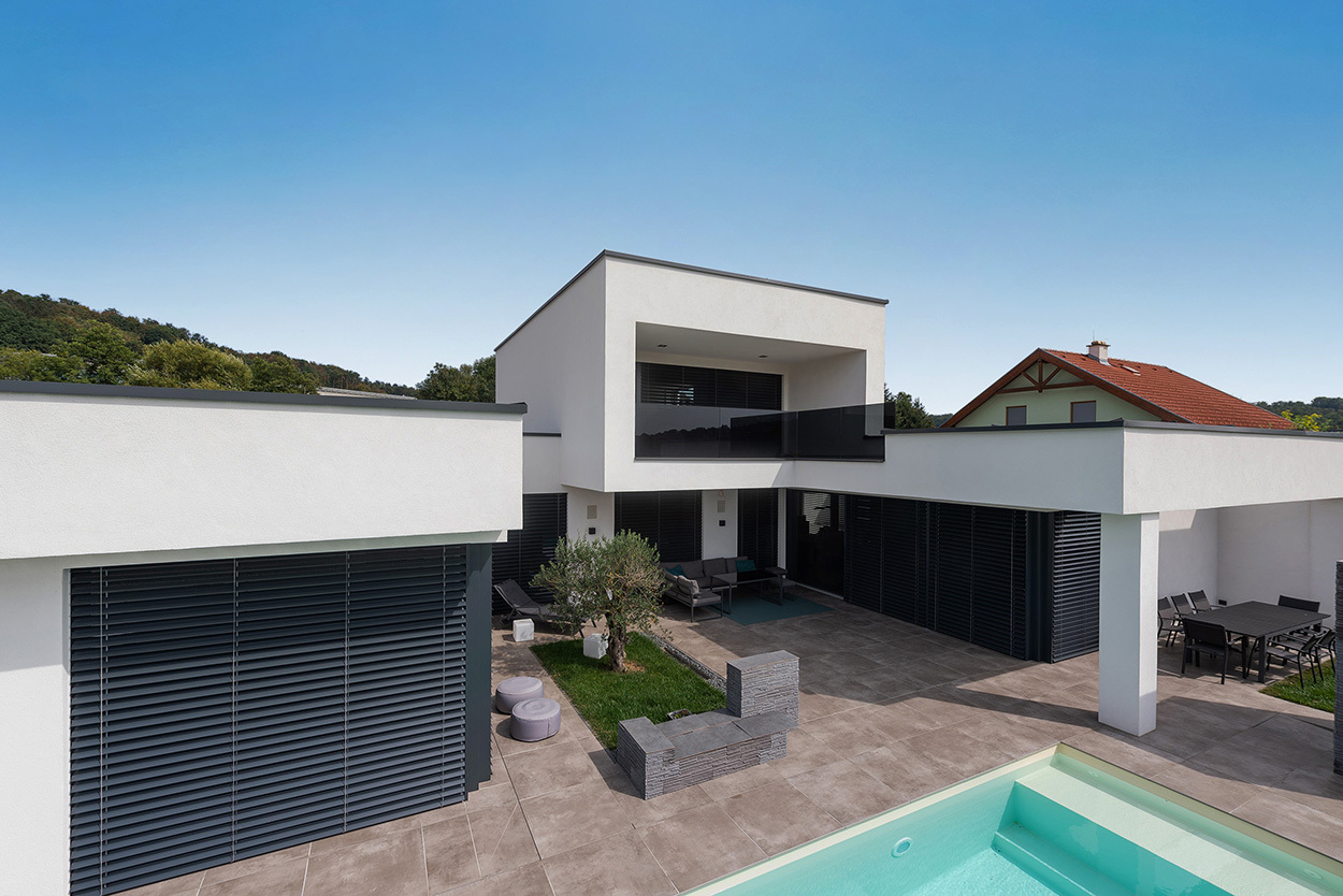 Einfamilienhaus mit Easy Klick-Raffstore