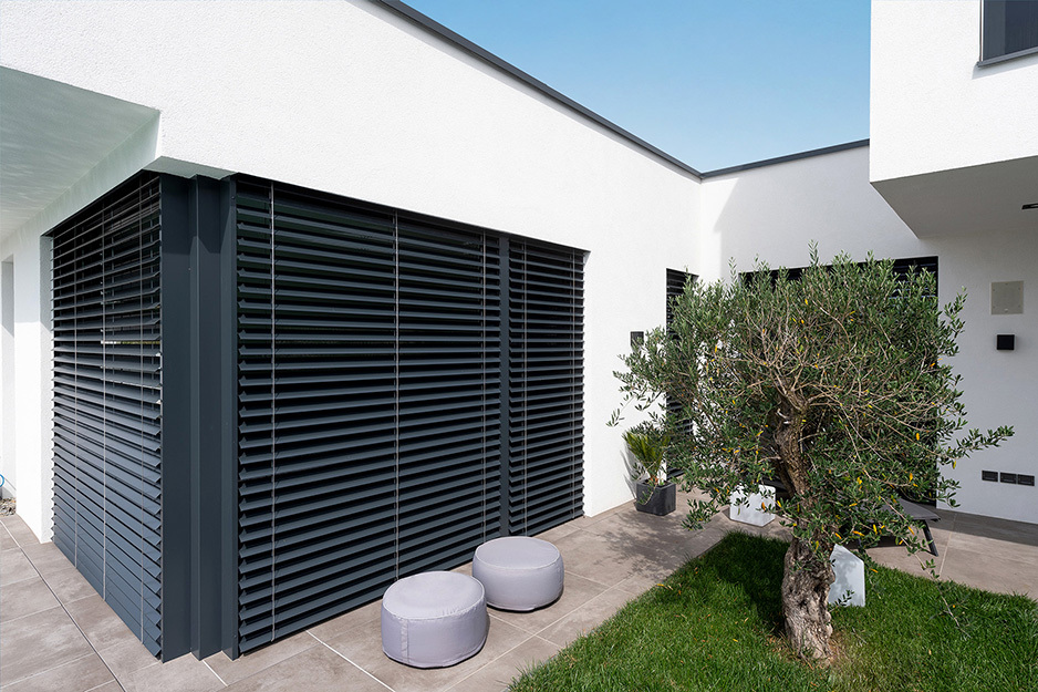 Einfamilienhaus mit Easy Klick-Raffstore