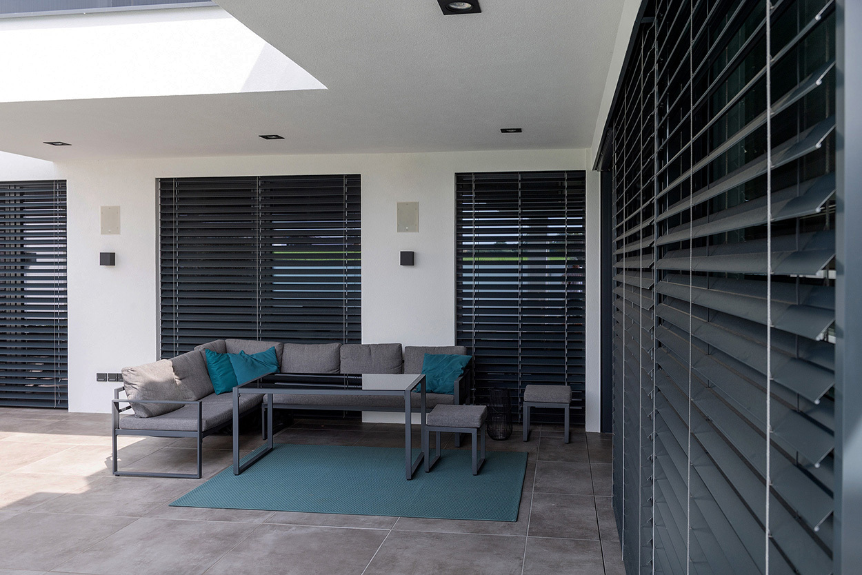 Einfamilienhaus mit Easy Klick-Raffstore