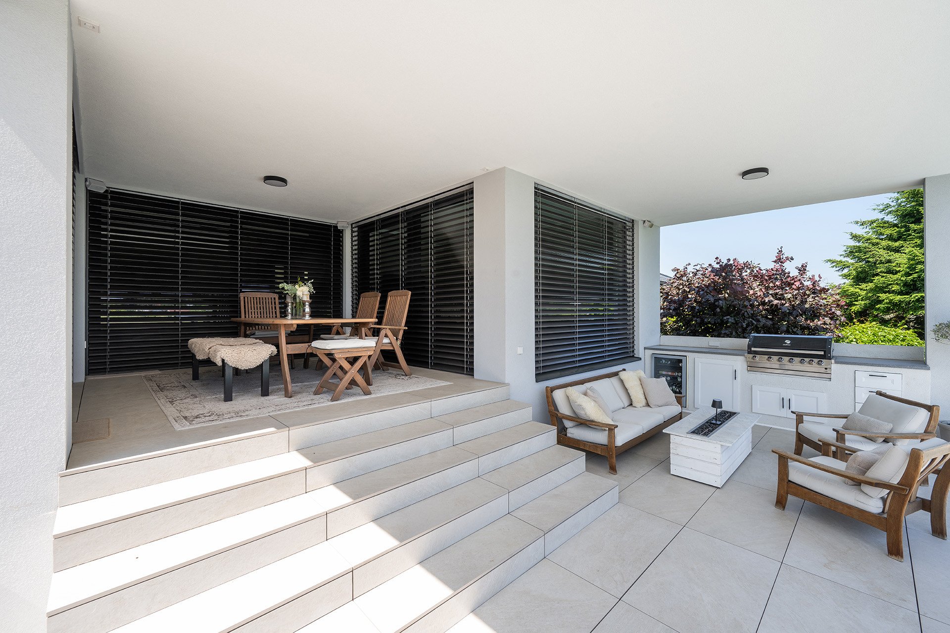 Einfamilienhaus mit Verbund Raffstore