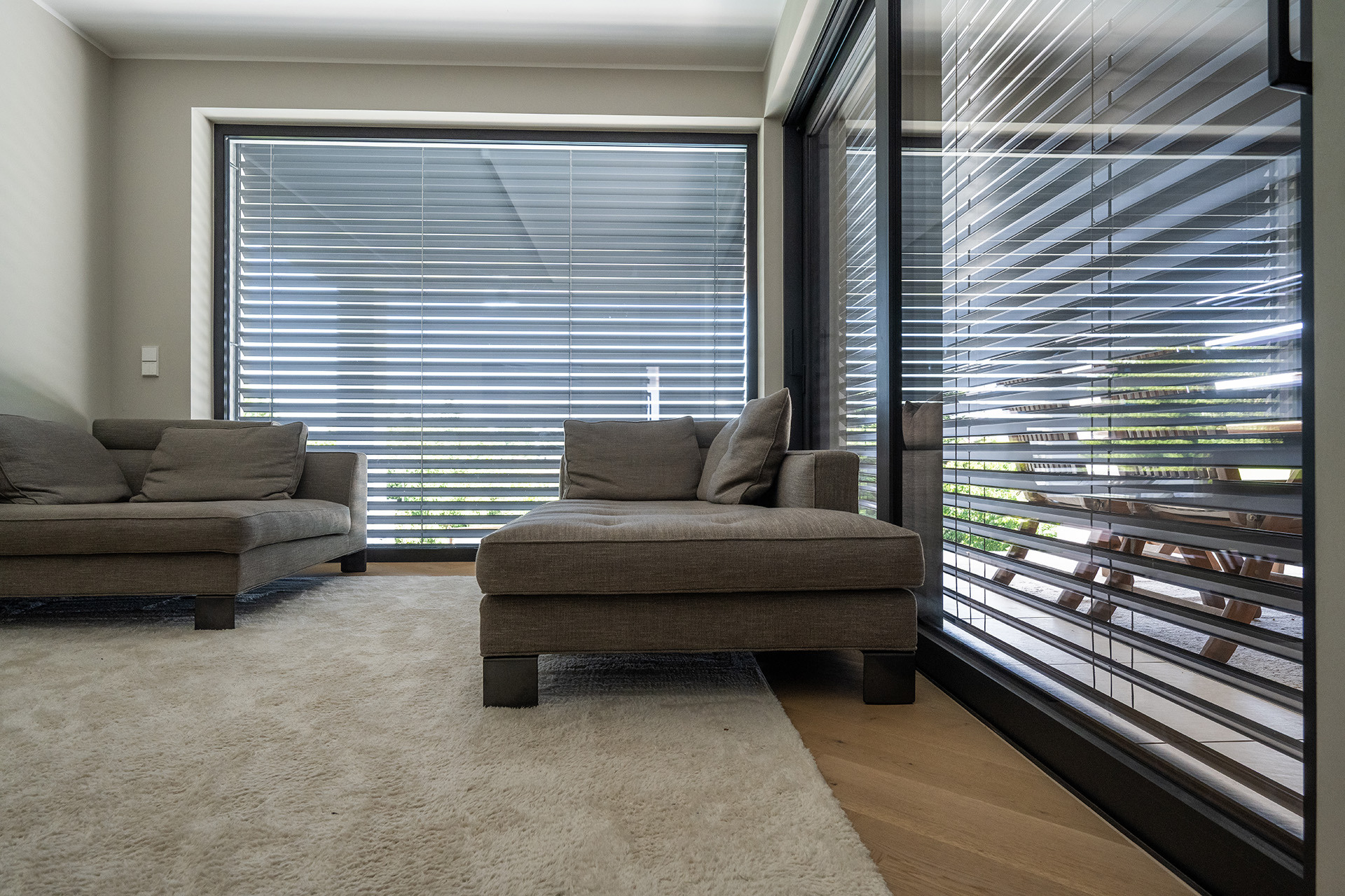 Einfamilienhaus mit Verbund Raffstore