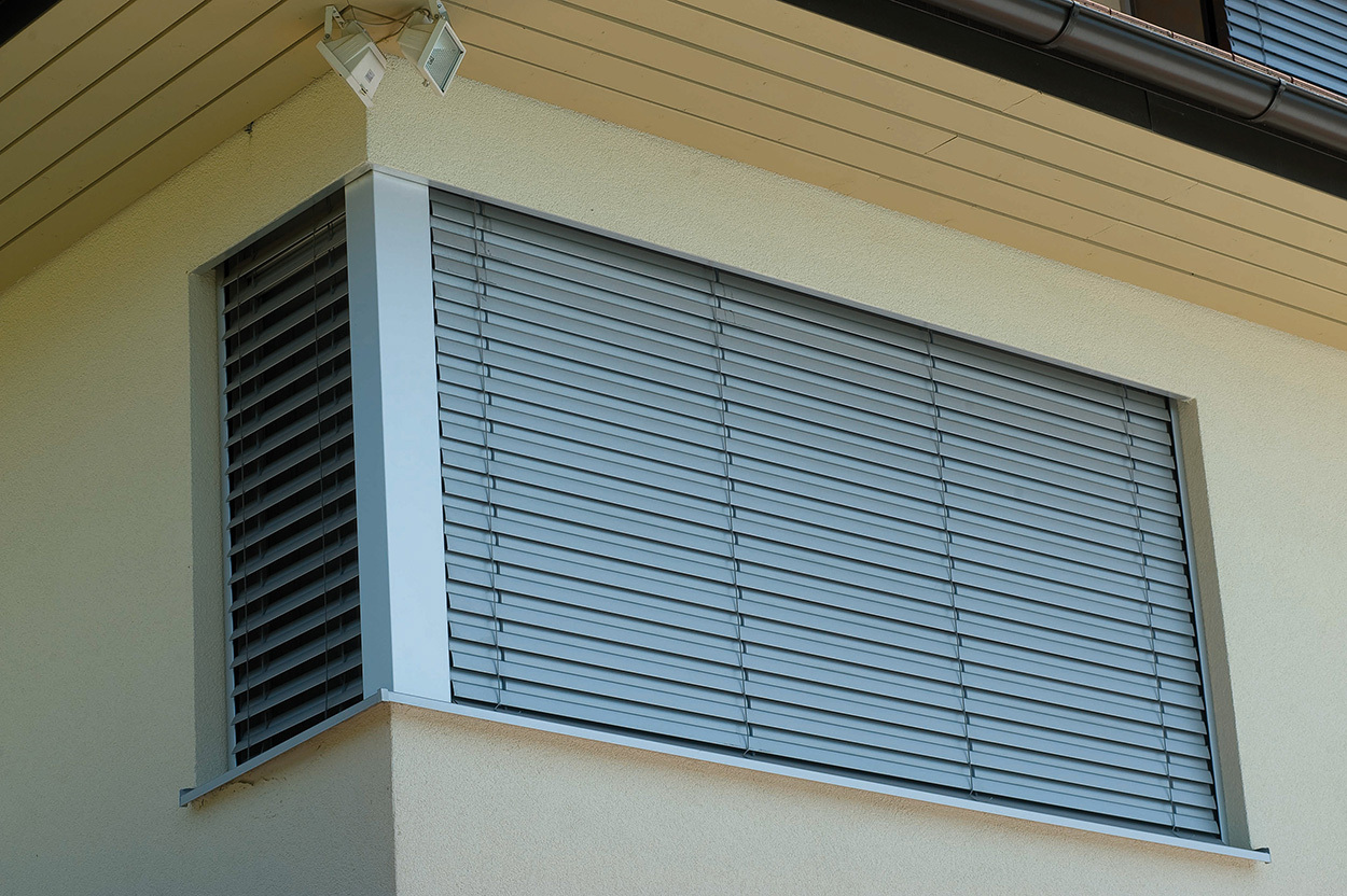 Einfamilienhaus mit Verbund Raffstore