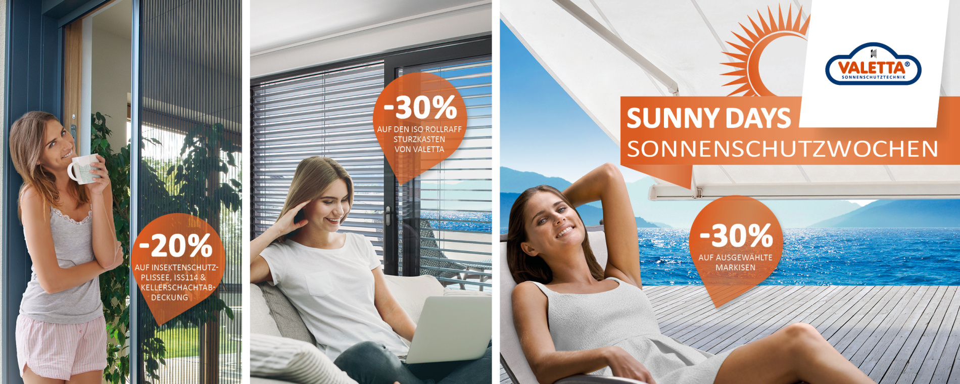Sunny Days Sonnenschutzwochen