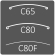 Icon C65_C80_C80F Lamelle C65, C80, C80F