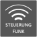 Komfortable und angenehme Steuerung eines Funkmotors mit Funk Wand- oder Handsender. Steuerung Funk