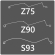 Raffstorelamelle Z75, Z90, S93