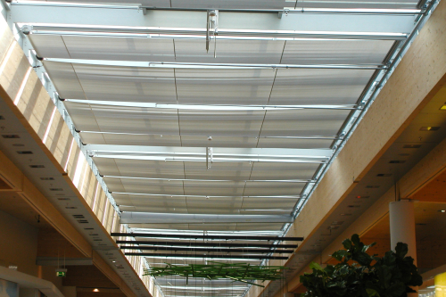 Max-Center Wels, Beschattung Shopping-Center Max-Center Wels, Beschattung Shopping-Center